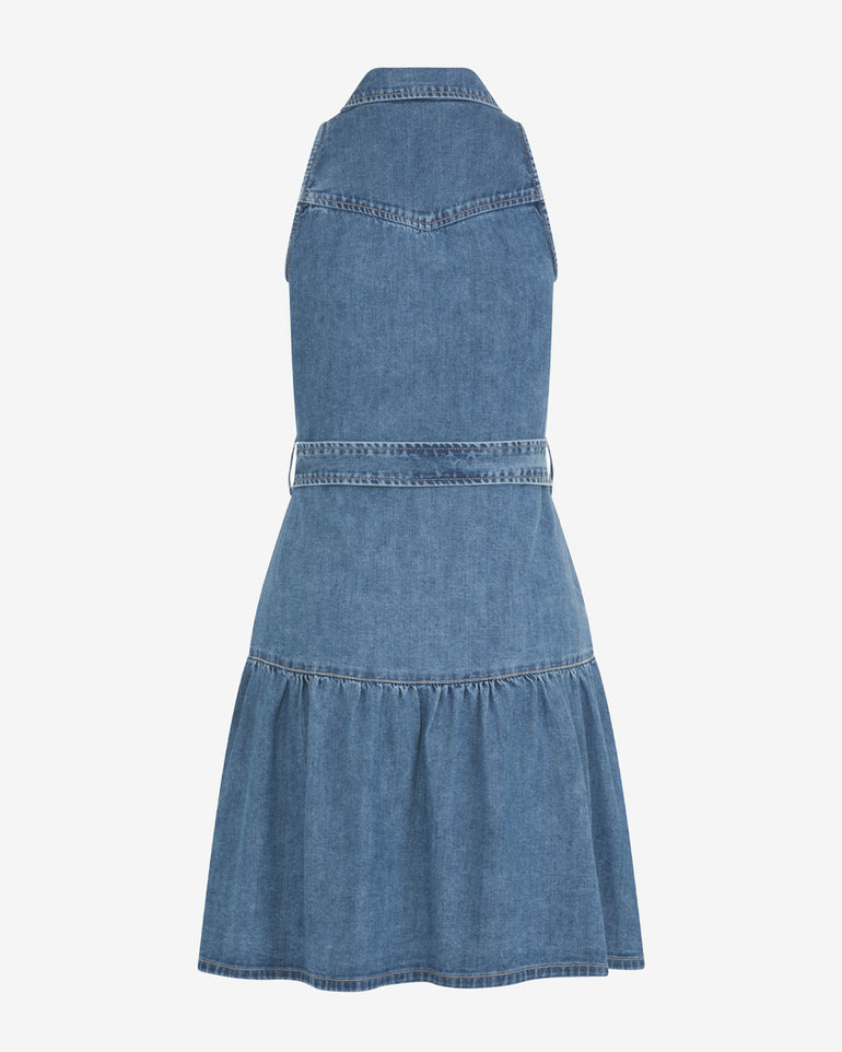 Lexi Sleeveless Tie Waist Dress