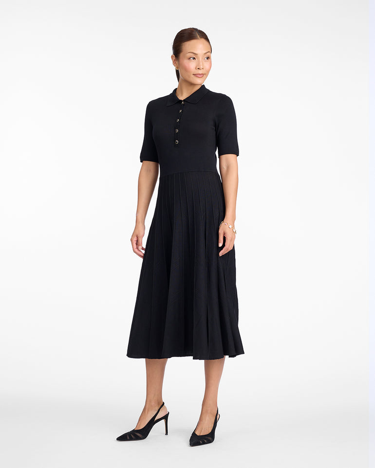 Collared Midi Dress