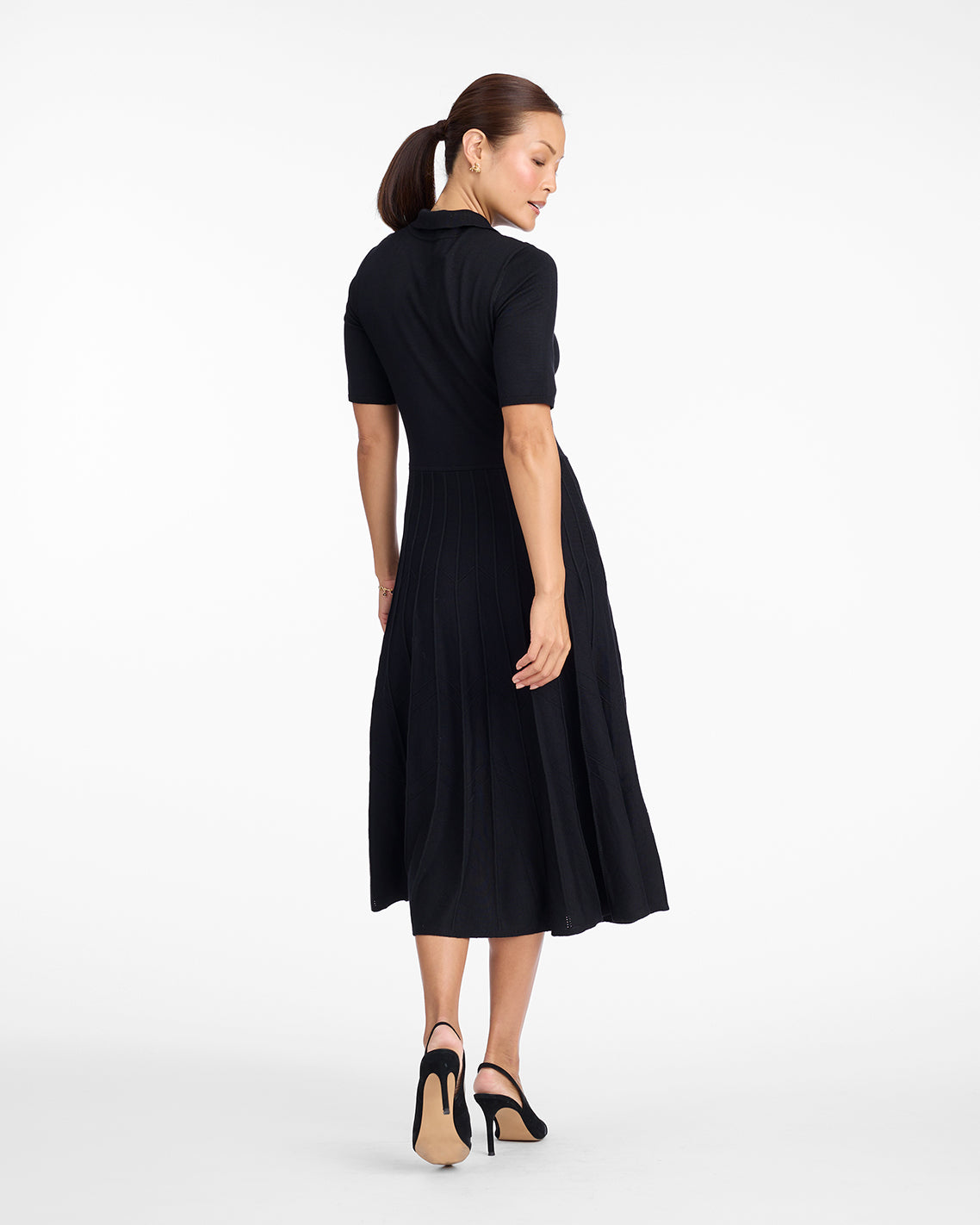 Collared Midi Dress