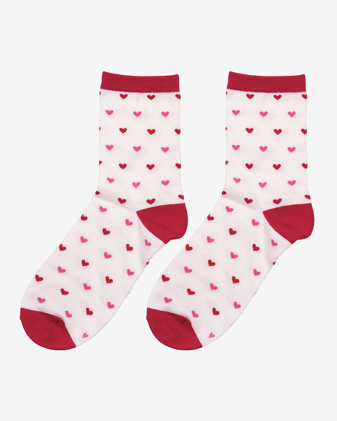 Heart Crew Socks