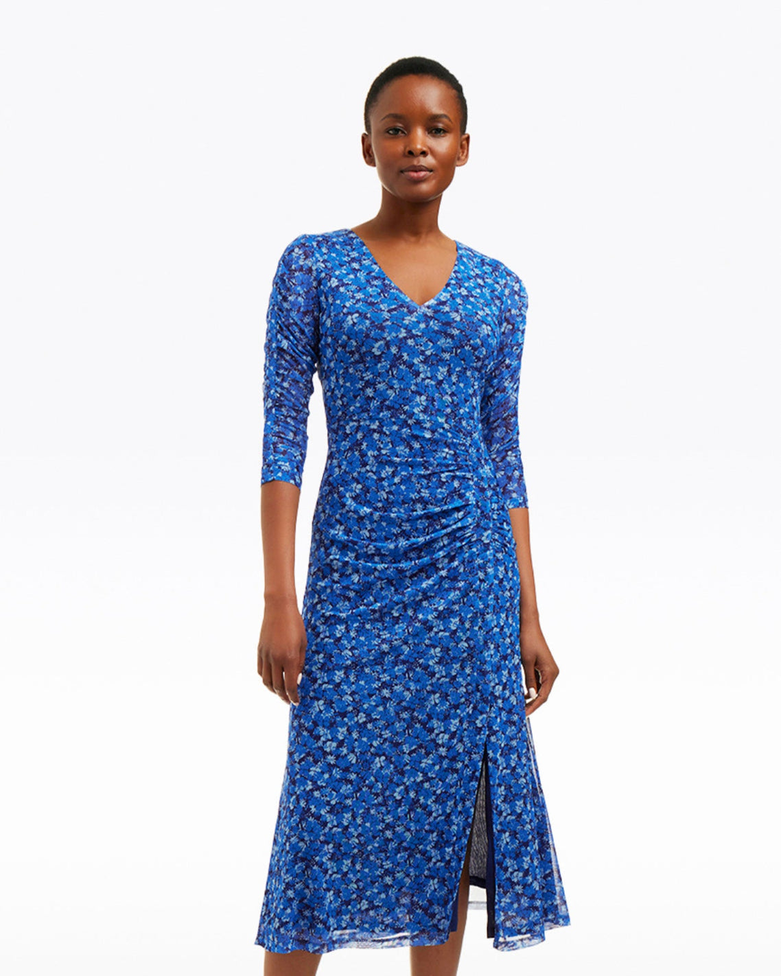 plain blue dress Open-Back Long Satin Prom with Twist Knot There are two hidden pockets on both sides of the dress that make this dress simple Simple blue sweetheart chiffon long