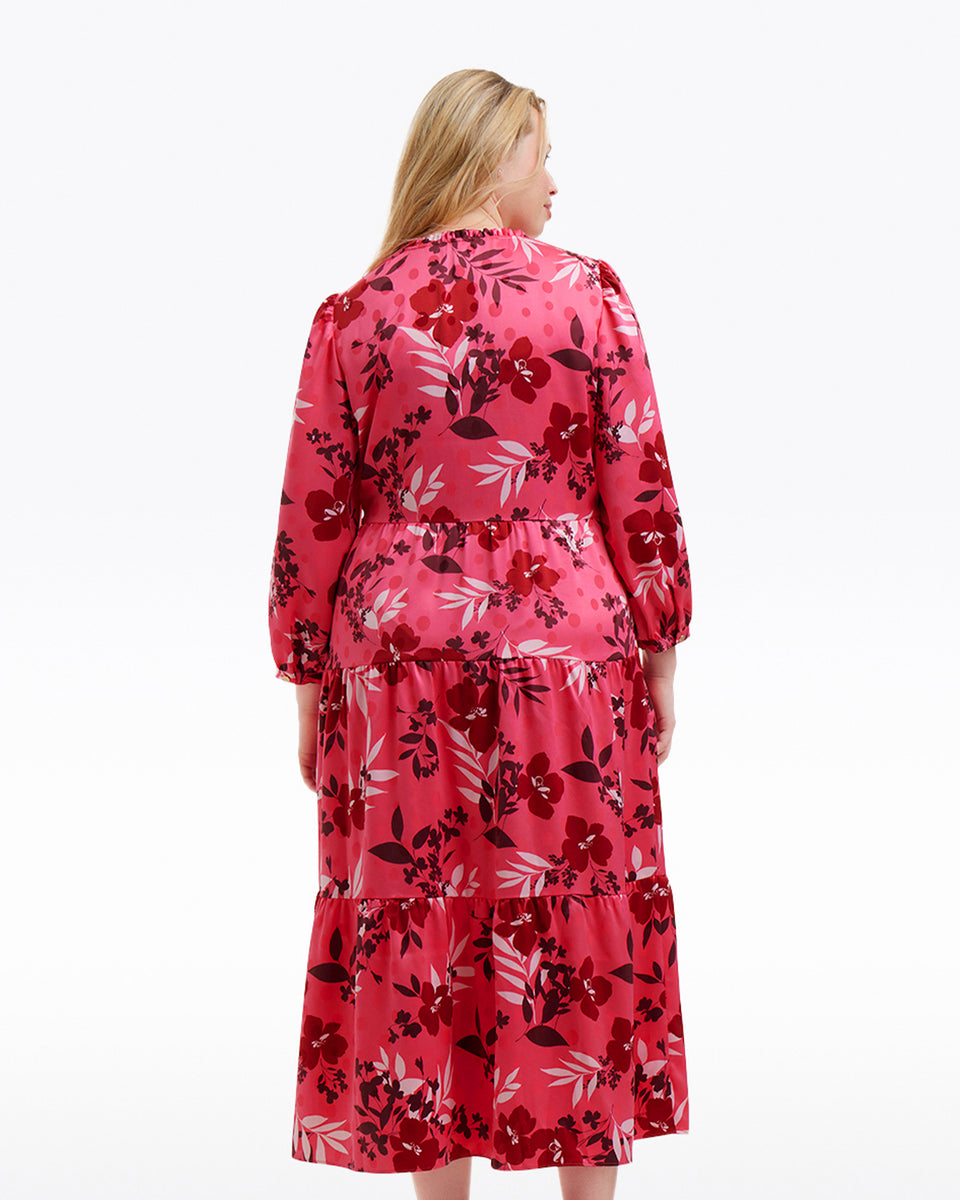 Katie Midi Dress in Spring Floral – Draper James