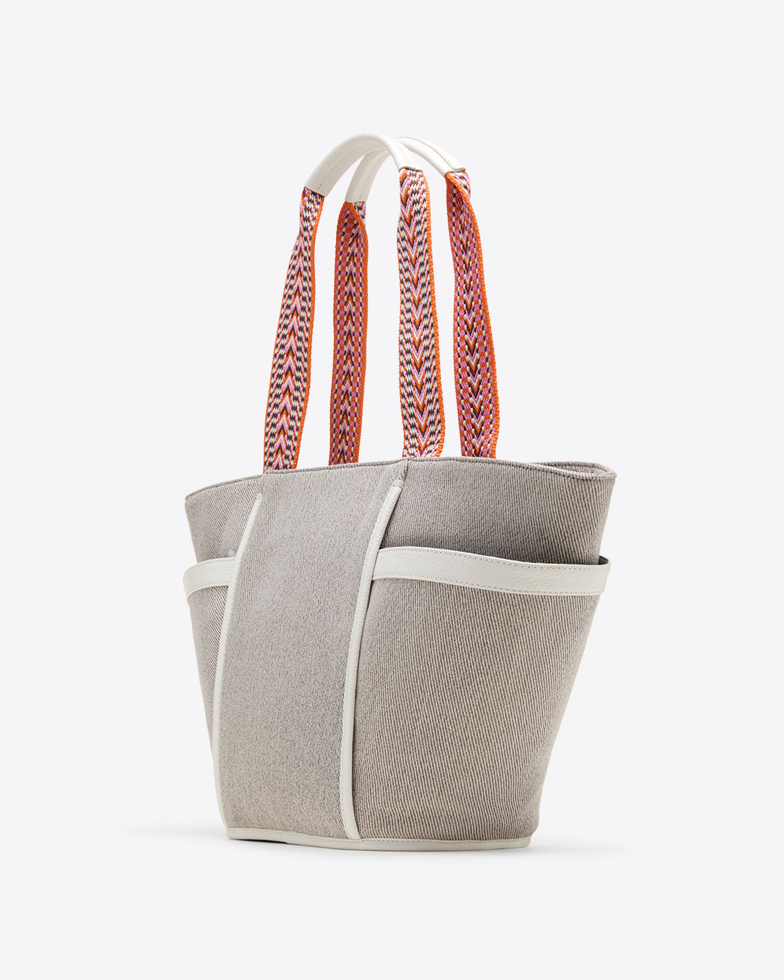 Tapered Twill Tote in Natural