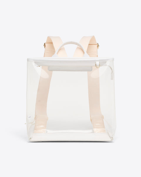 draper james leather backpack Clear Backpack
