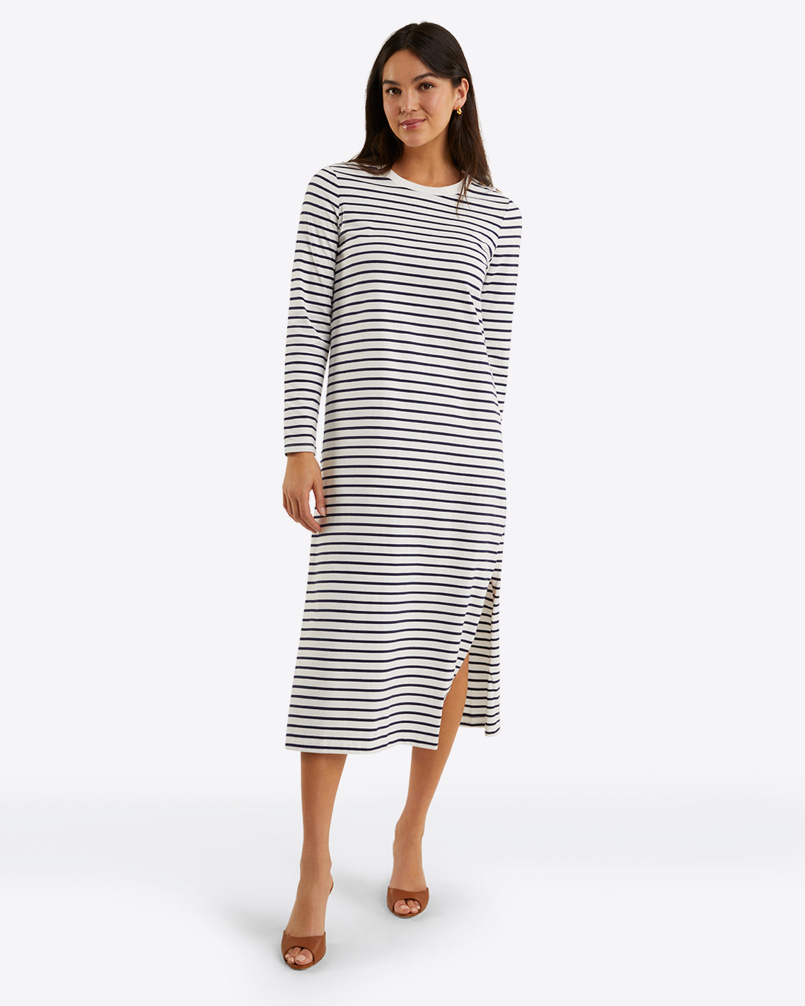 Sheryl Long Sleeve Dress in Cotton