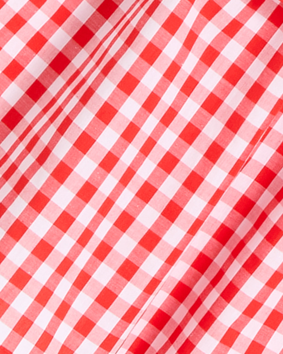 Red Gingham Fabric