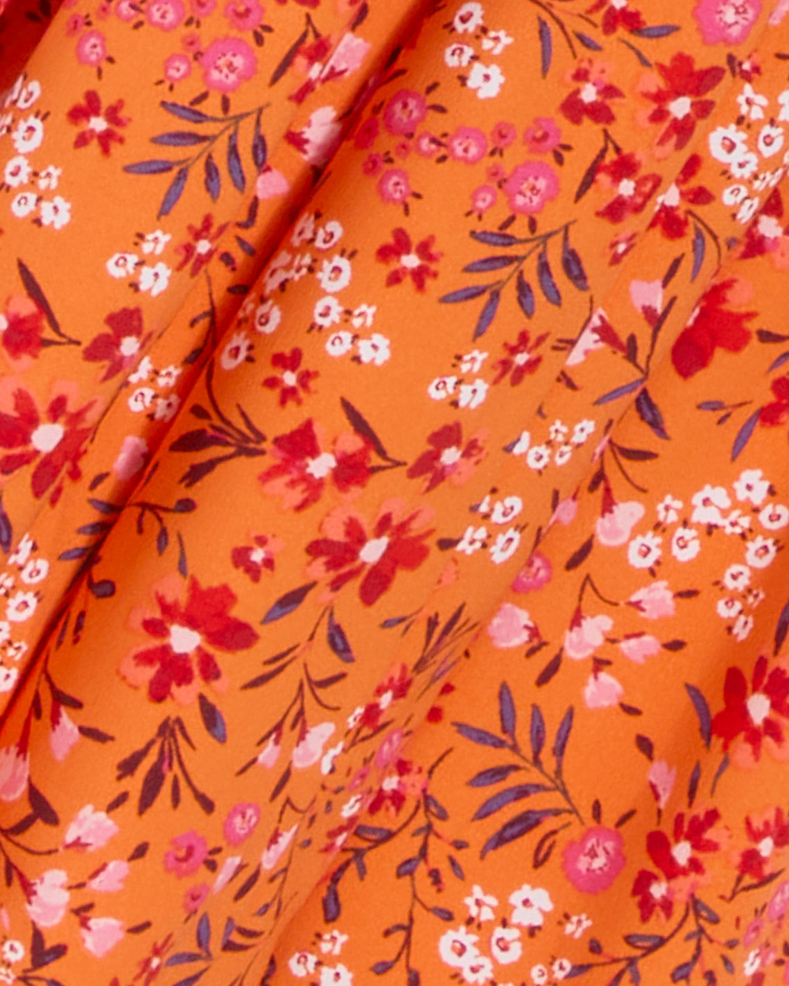 Reba Wrap Dress in Apricot Pansy Floral – Draper James