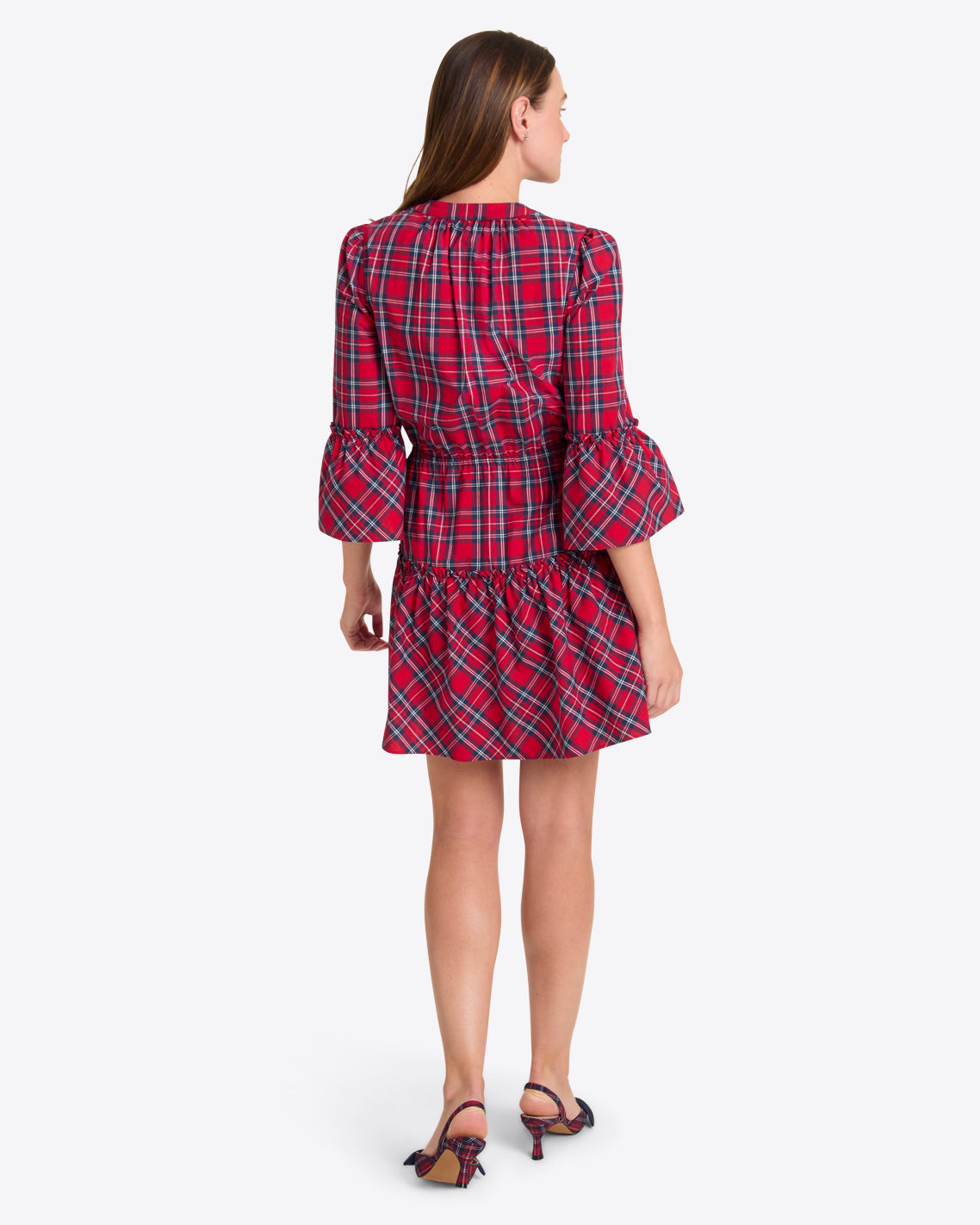Avery Shirtdress in Angie Plaid