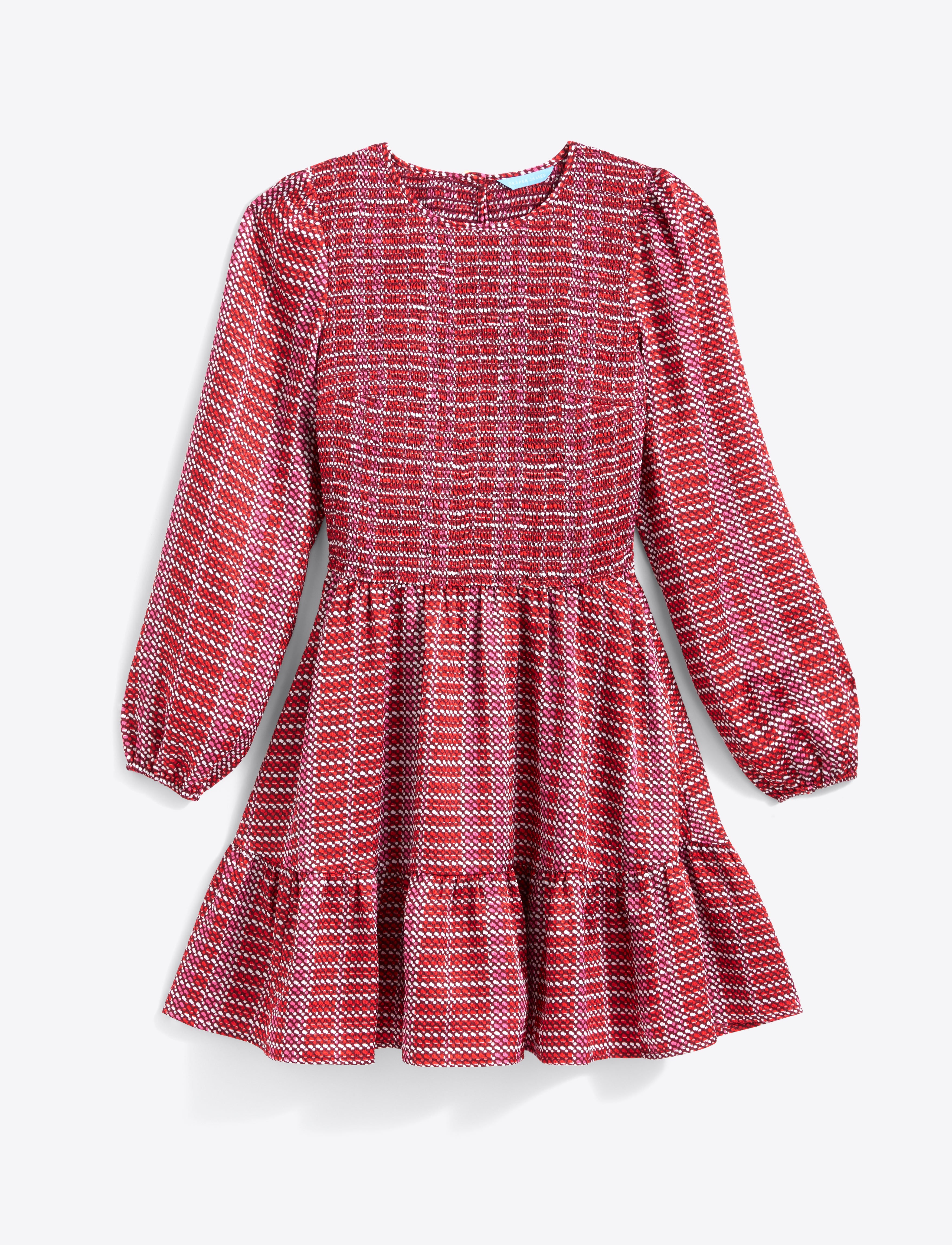 Brittany Mini Dress Dotted Grid