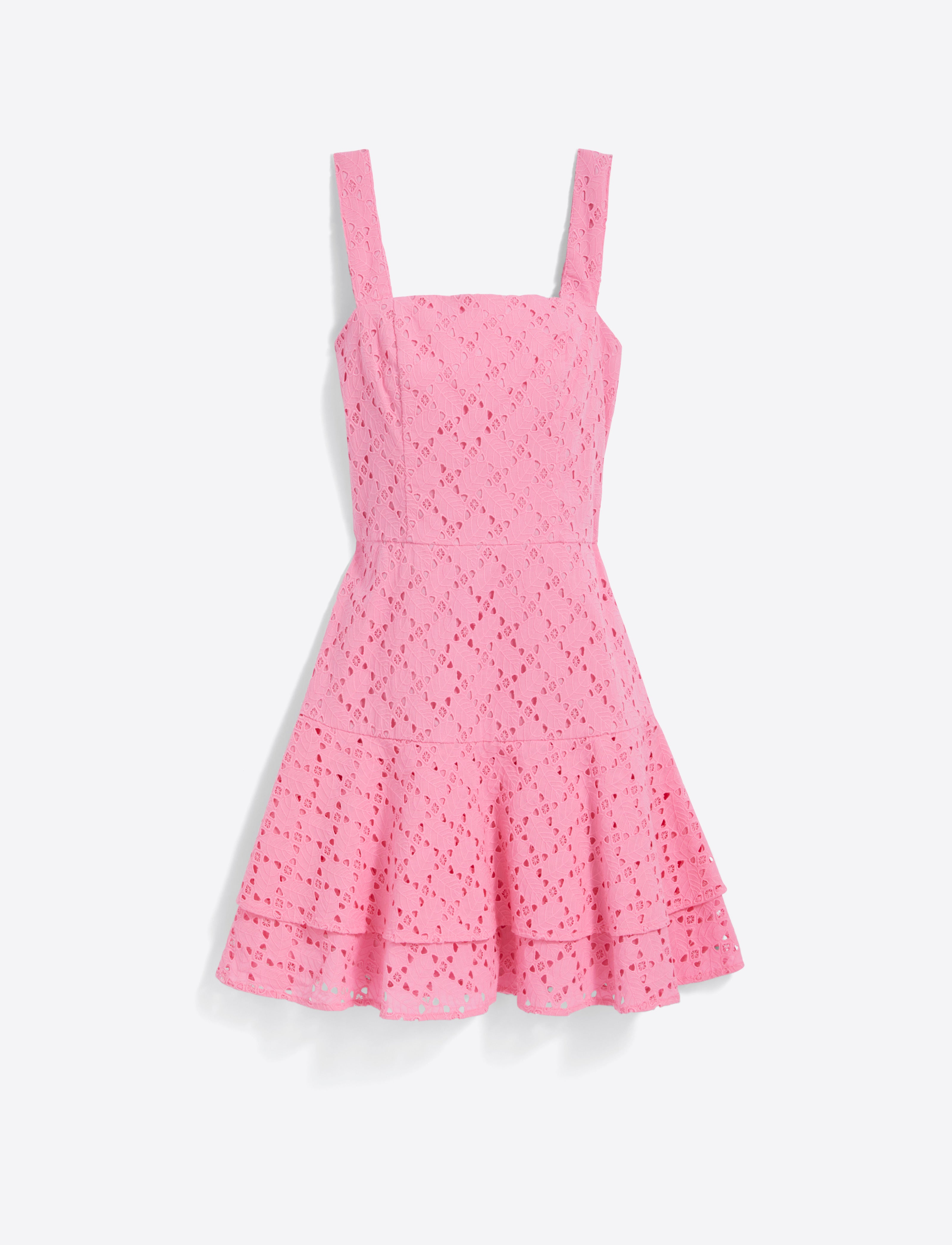 Ashland Sleeveless Mini Dress Eyelet