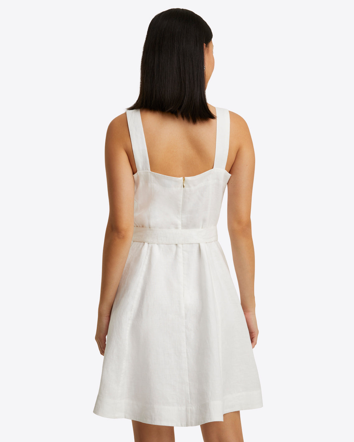 Kylie Love Circle Mini Dress Linen