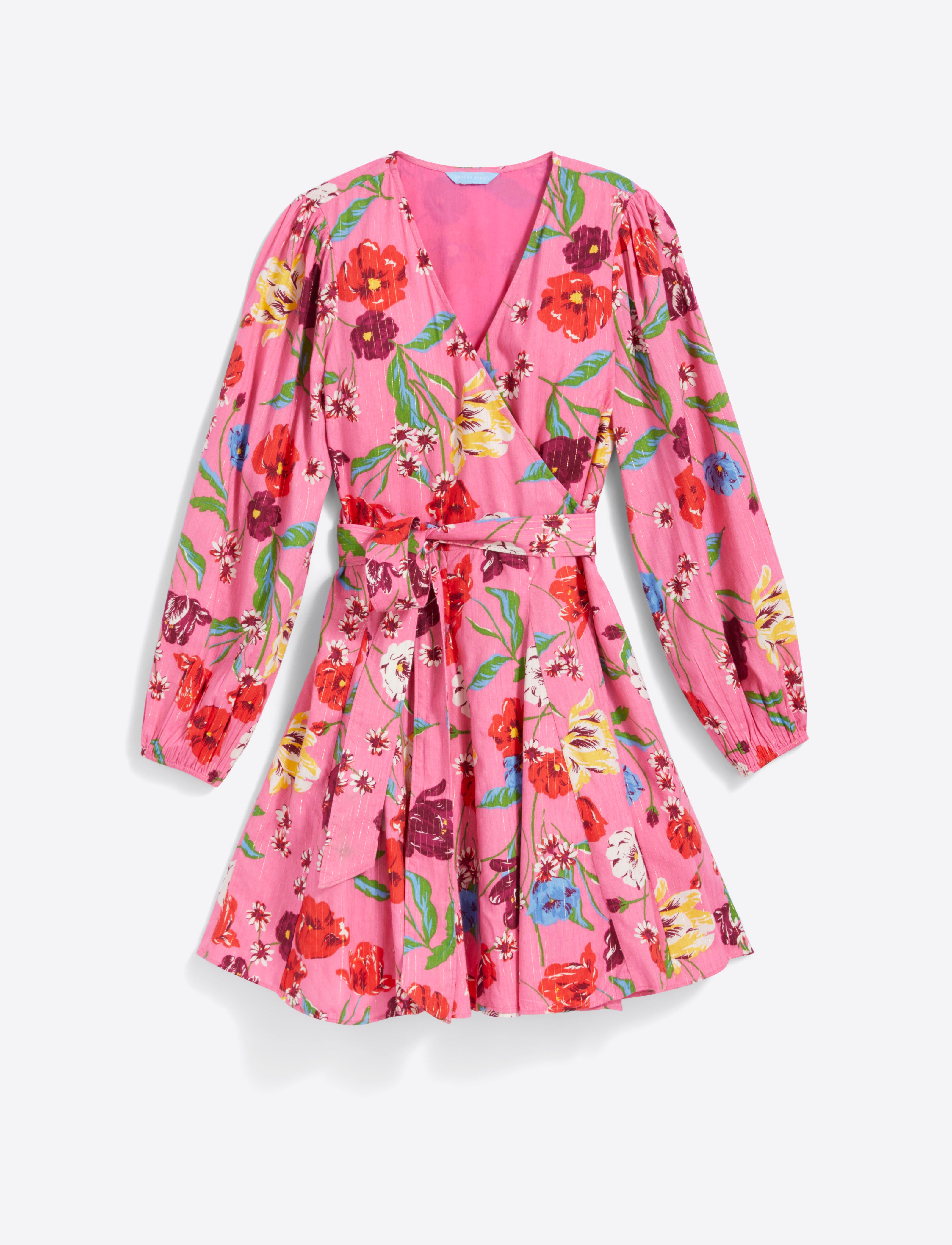 Draper james wrap dress on sale