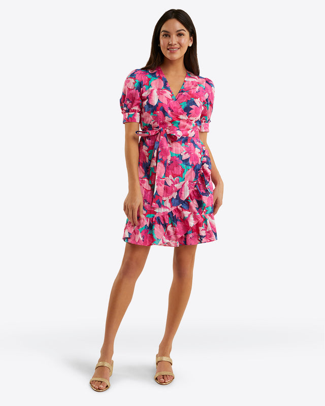 Objfara Re 2 4 Wrap Dress Black