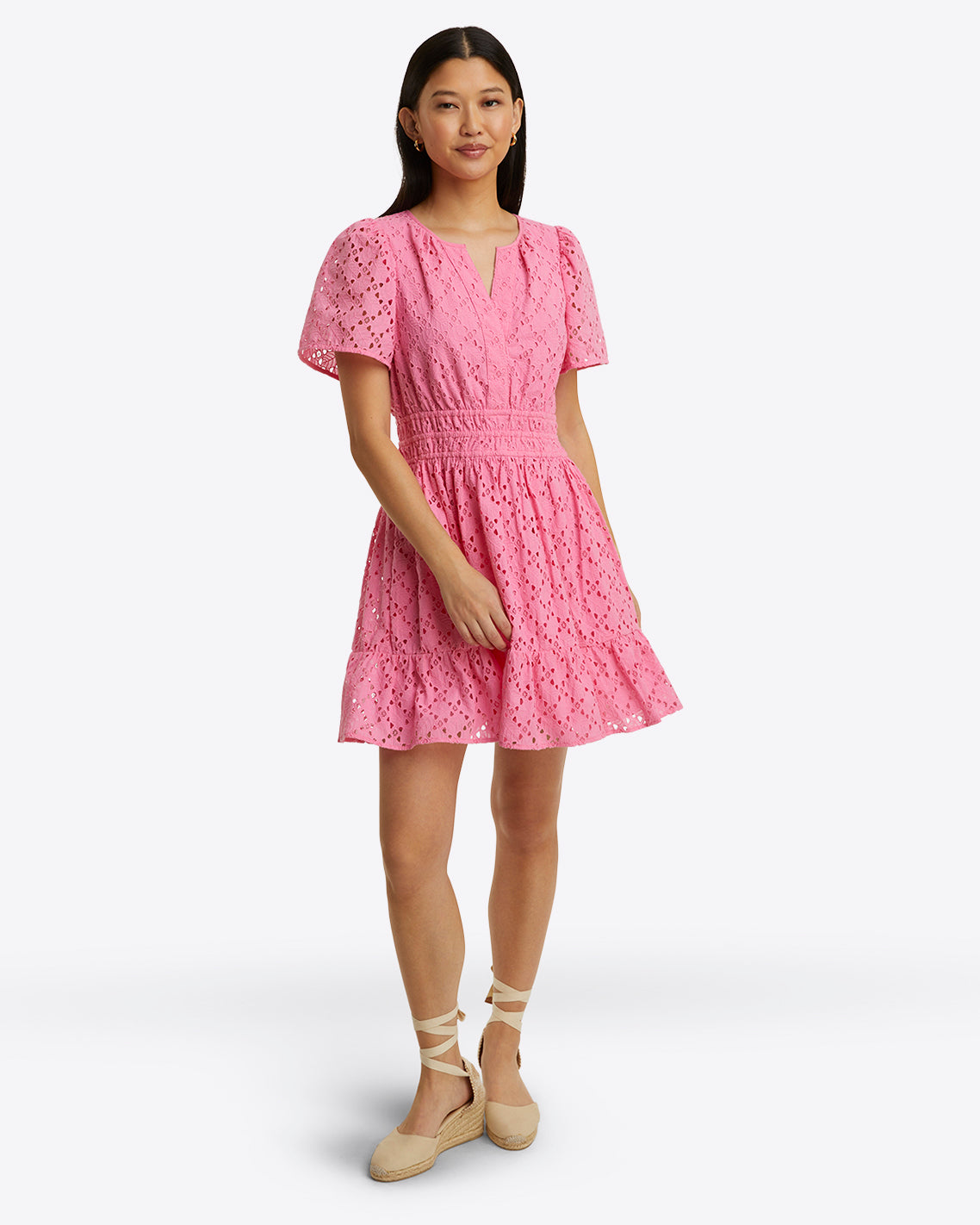 Wilson Mini Dress Eyelet