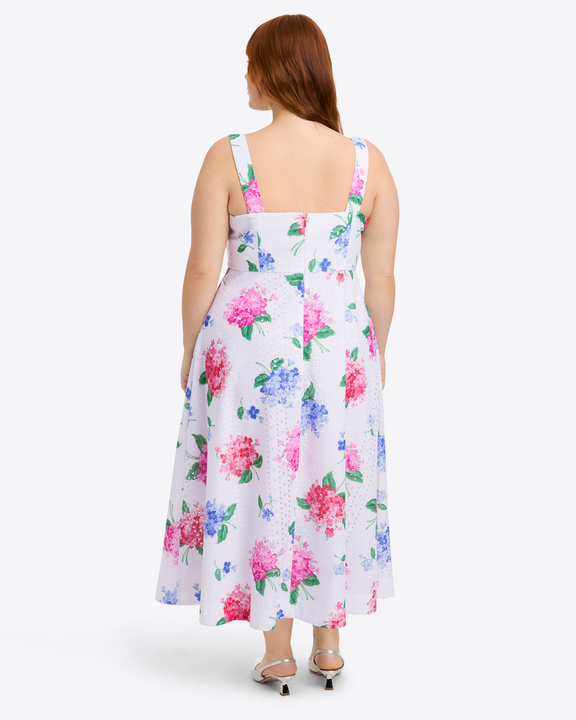 Josephine Love Circle Dress in Printed Hydrangea