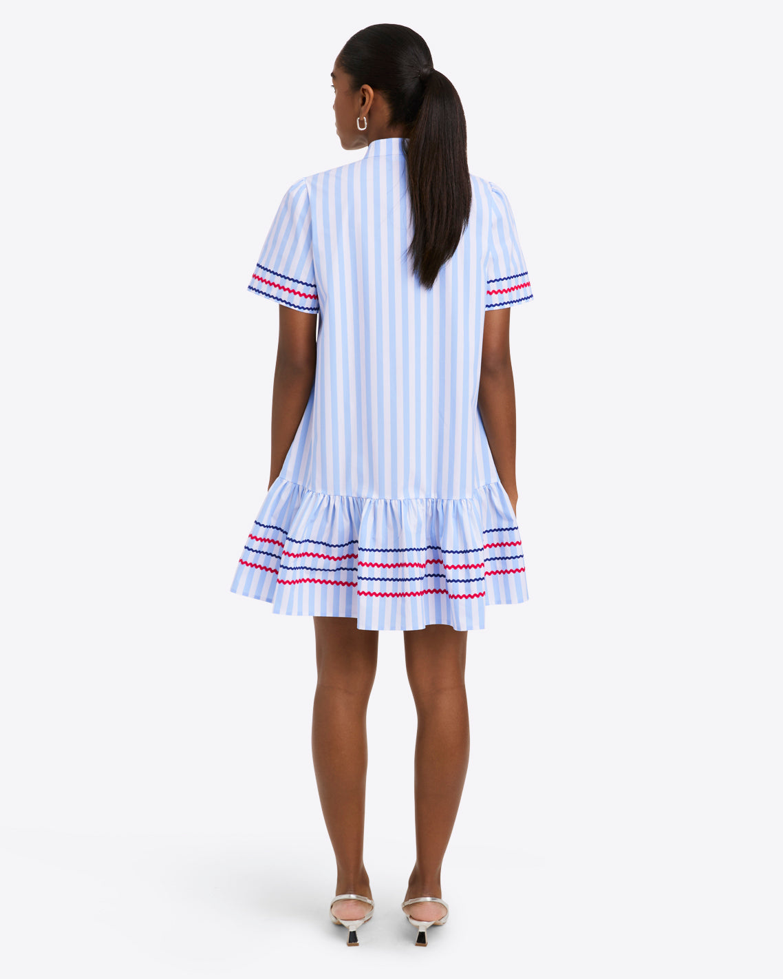 Molly Mini Dress in Crisp Cotton