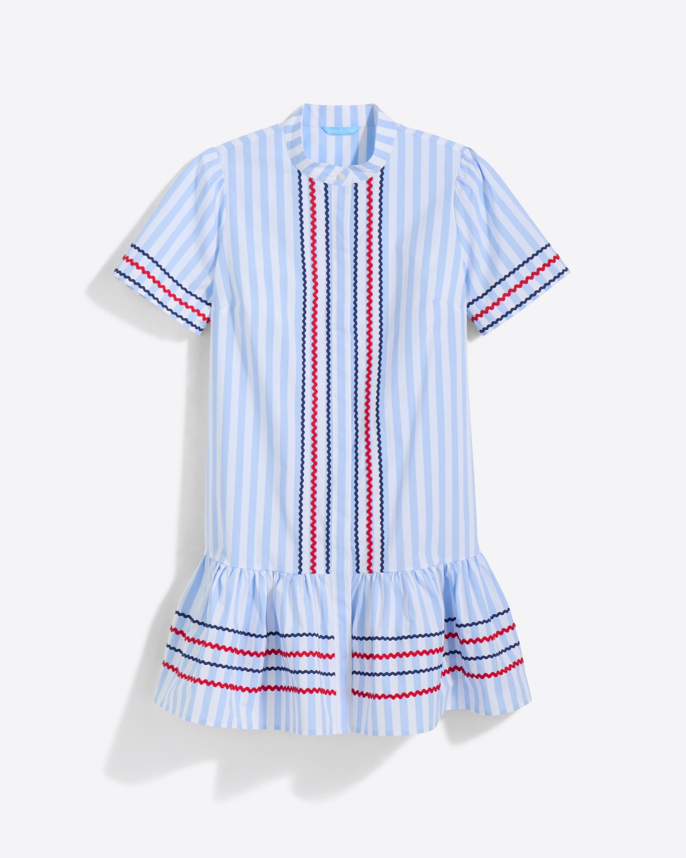 Molly Mini Dress in Crisp Cotton