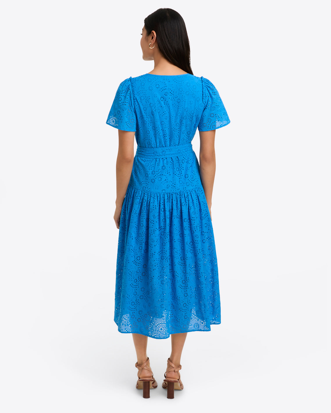 Mia Midi Dress Eyelet