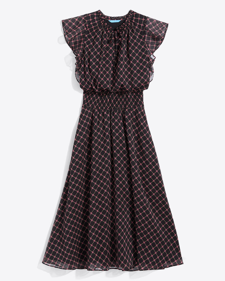Tenille Dress in Crinkle Chiffon