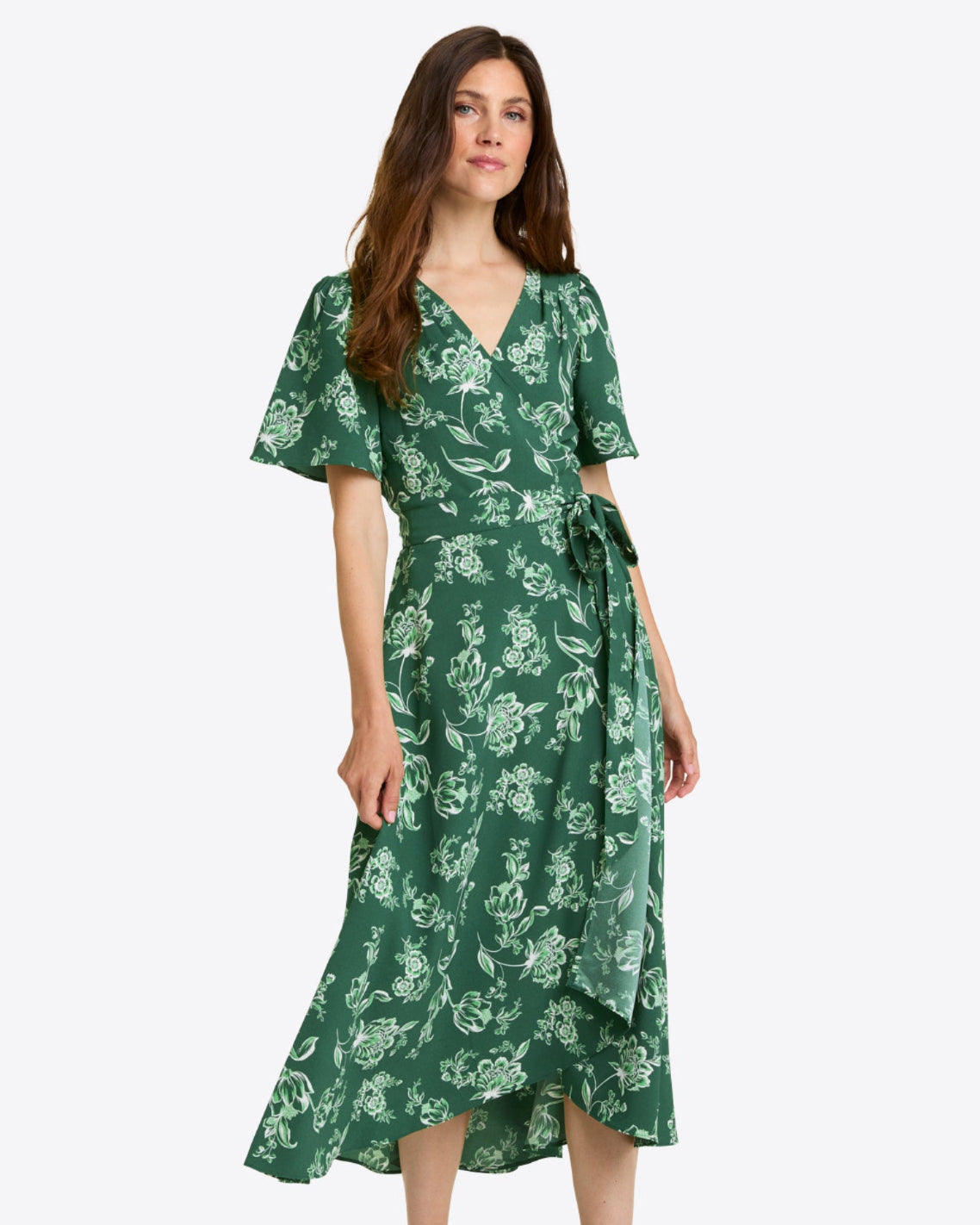Gigi Wrap Dress | Color - Magnolia Toile / 0