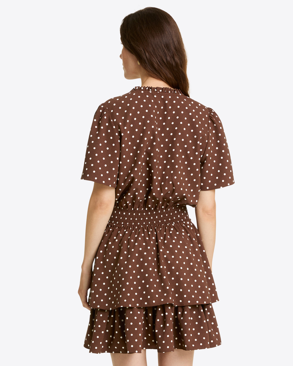 Alana Tiered Dress in Matte Satin Draper James Alana Tiered Dress in Matte Satin Draper James