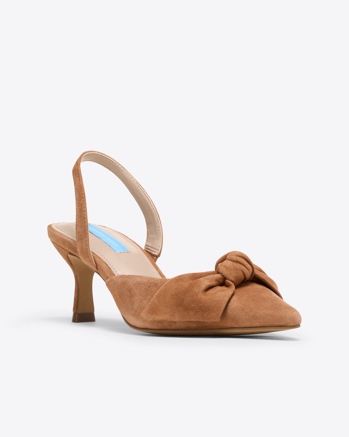 Tess Slingbacks Cognac Suede