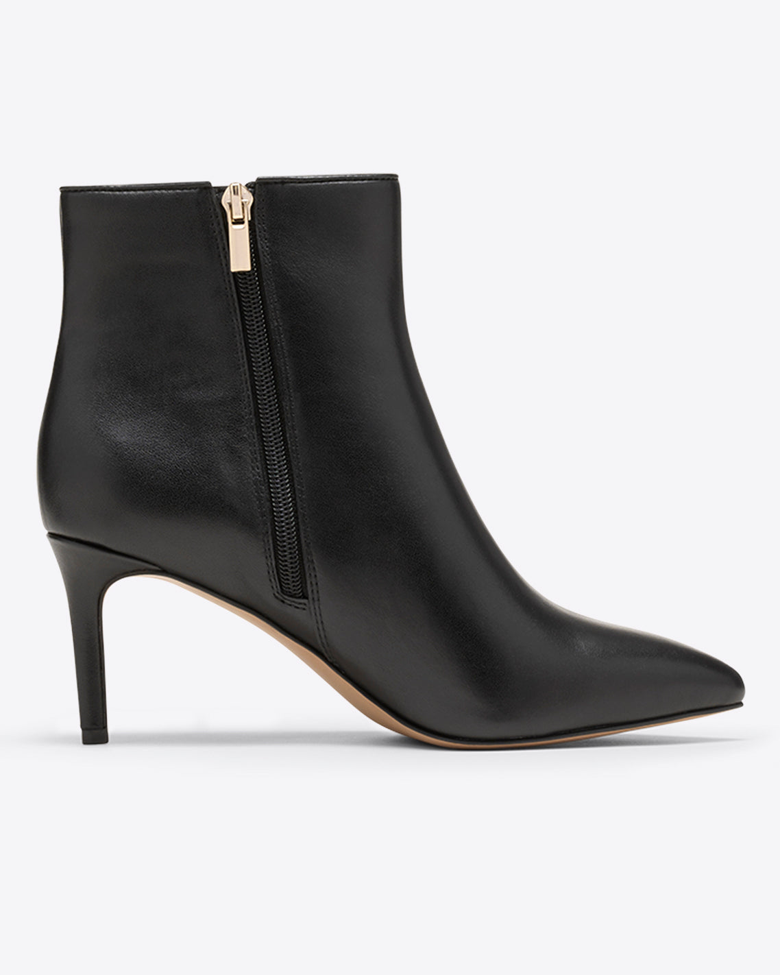 Stella Booties in Black Leather