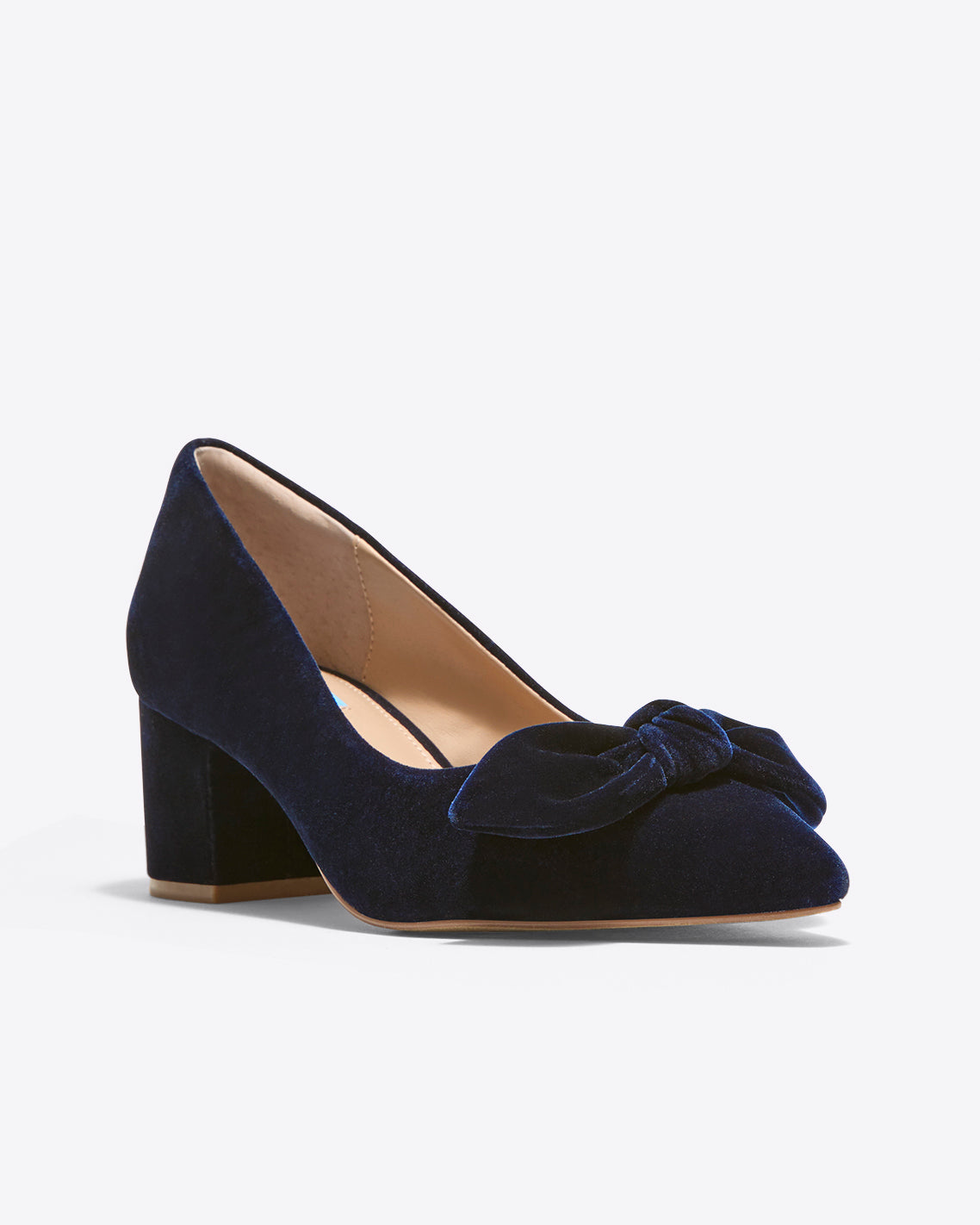 Frances Navy Velvet