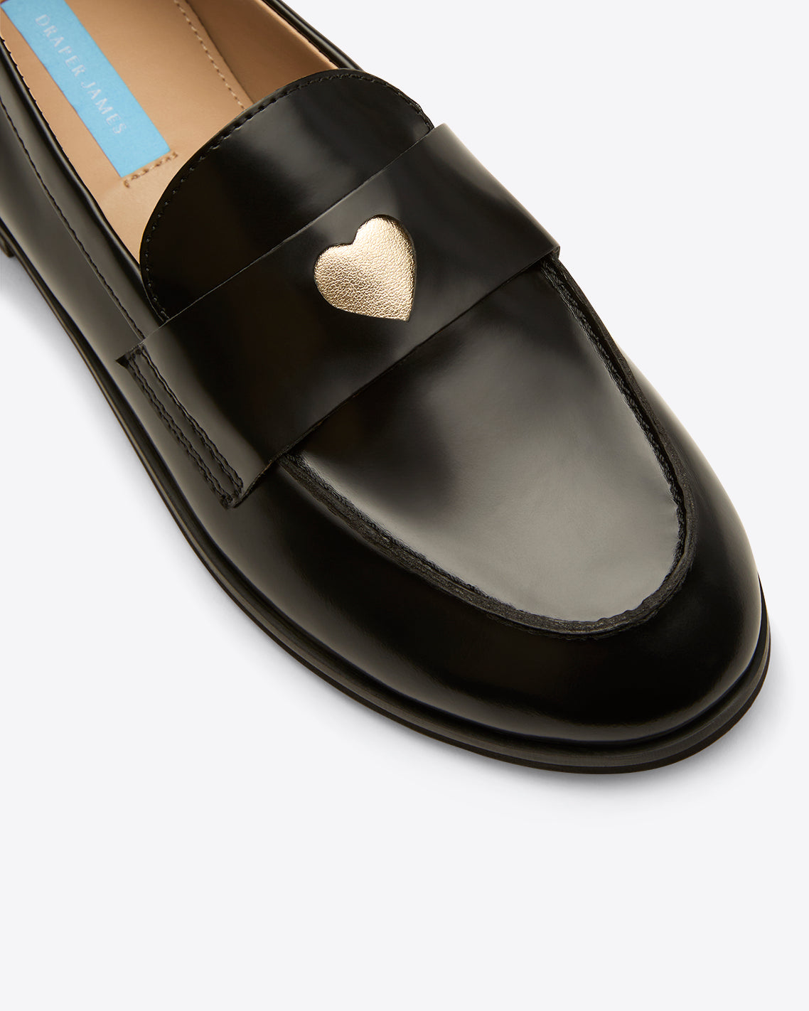 Jonah Gold Heart Loafer