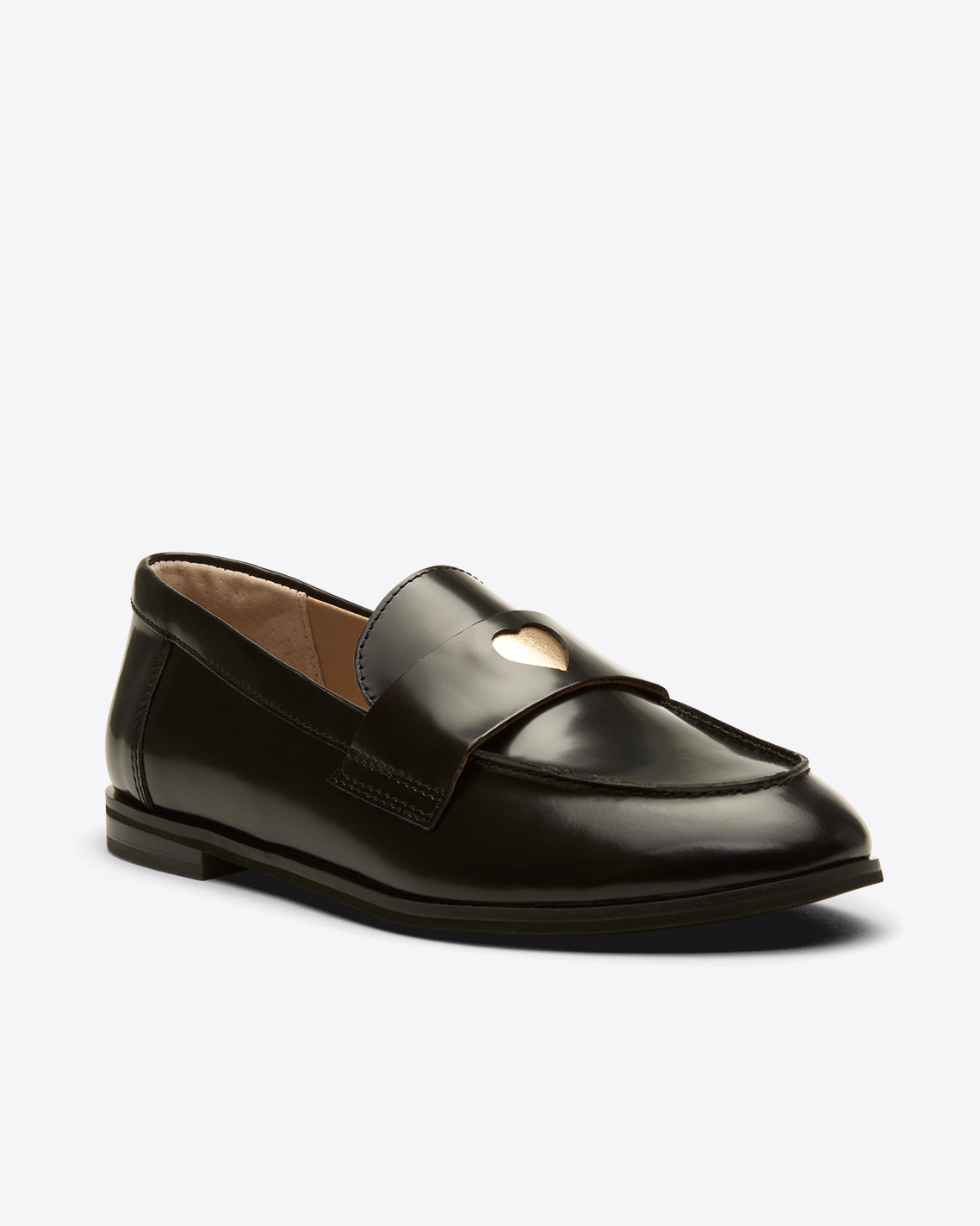 Jonah Gold Heart Loafer