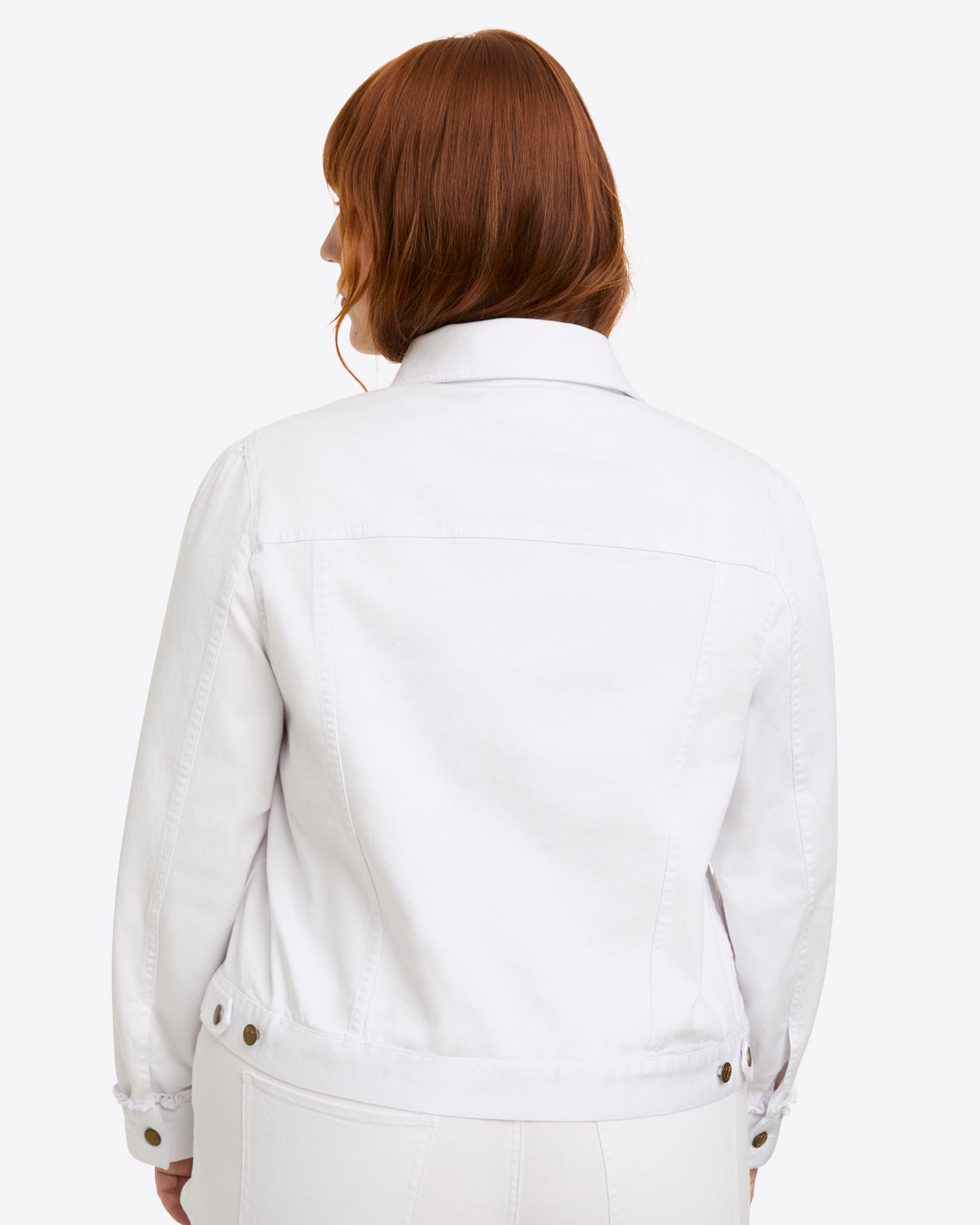 White Denim Jacket – Draper James