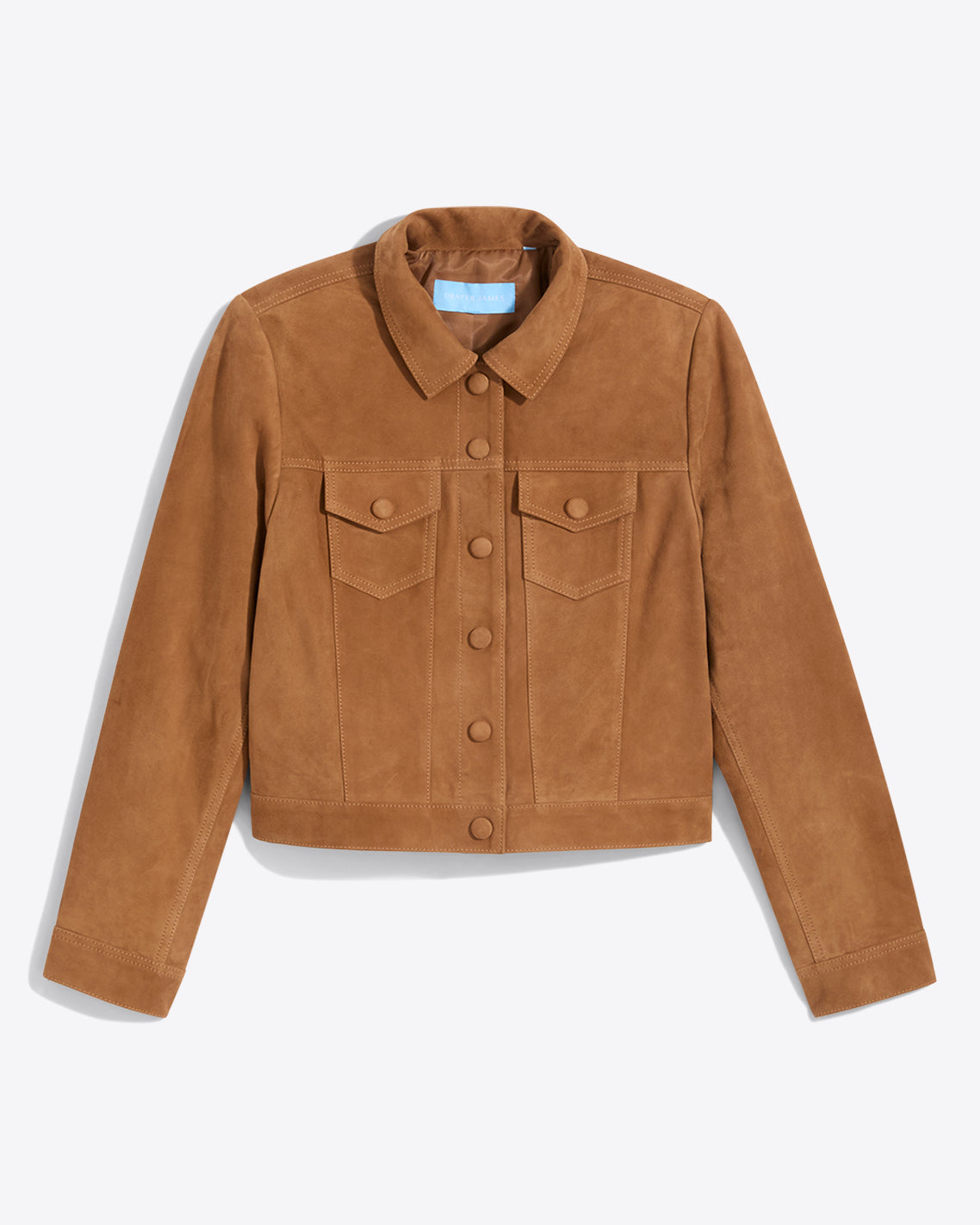 Cropped Suede Jacket