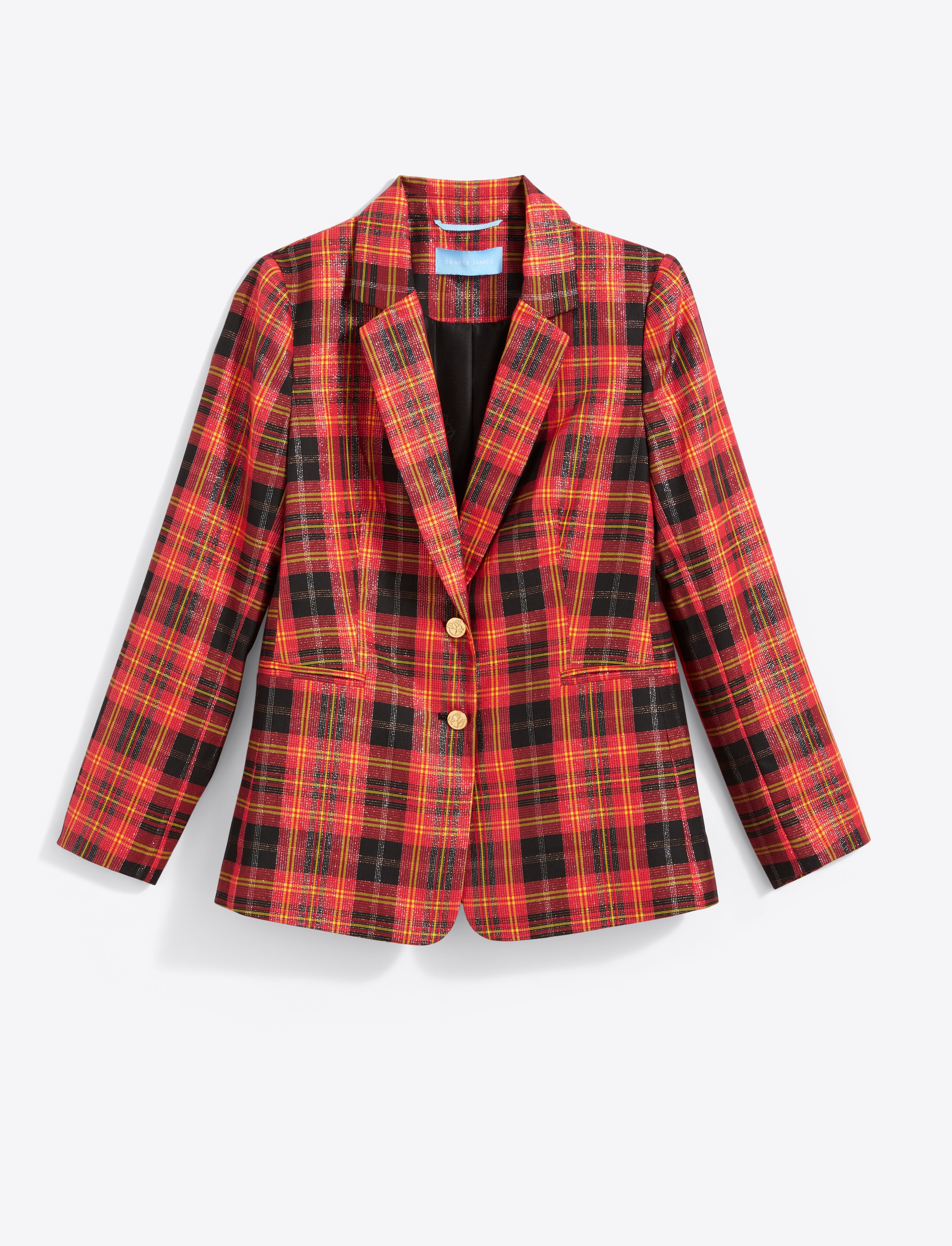 Blazer Caroline Shimmer Plaid