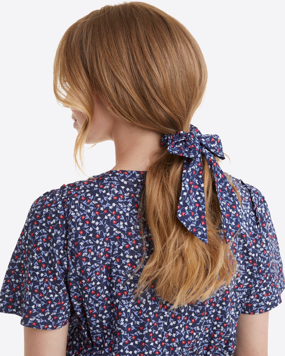 Scarf Scrunchie in Wildflower Ditsy