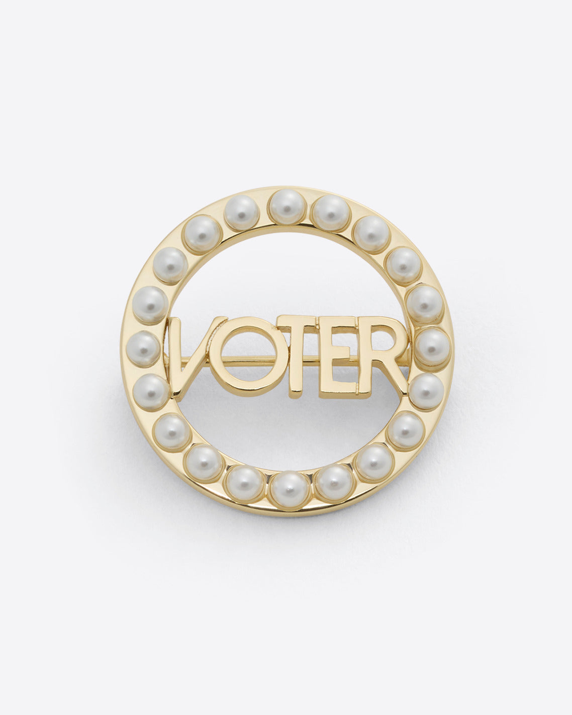 Voter Pearl Pin