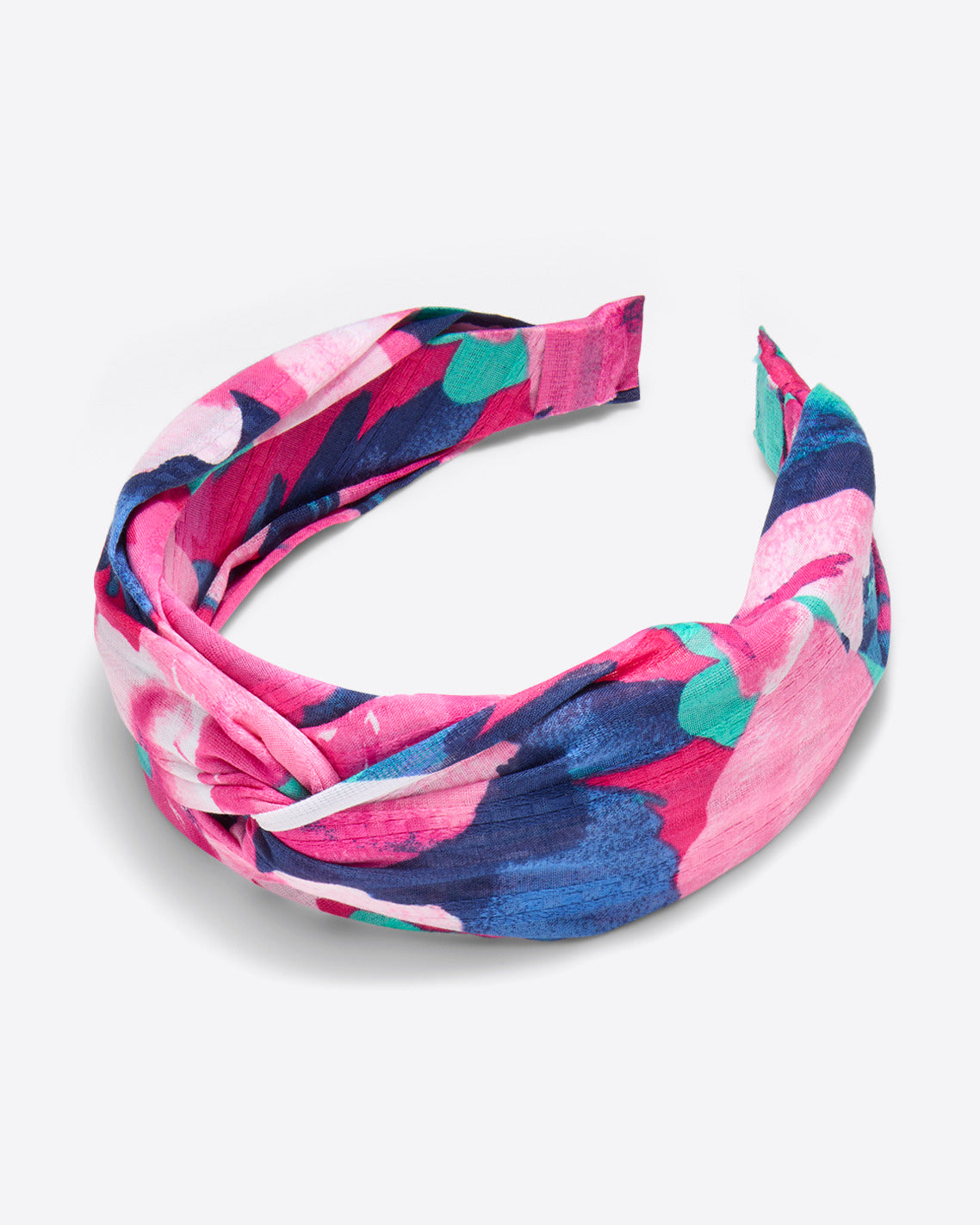 Twist Headband in Watercolor Floral