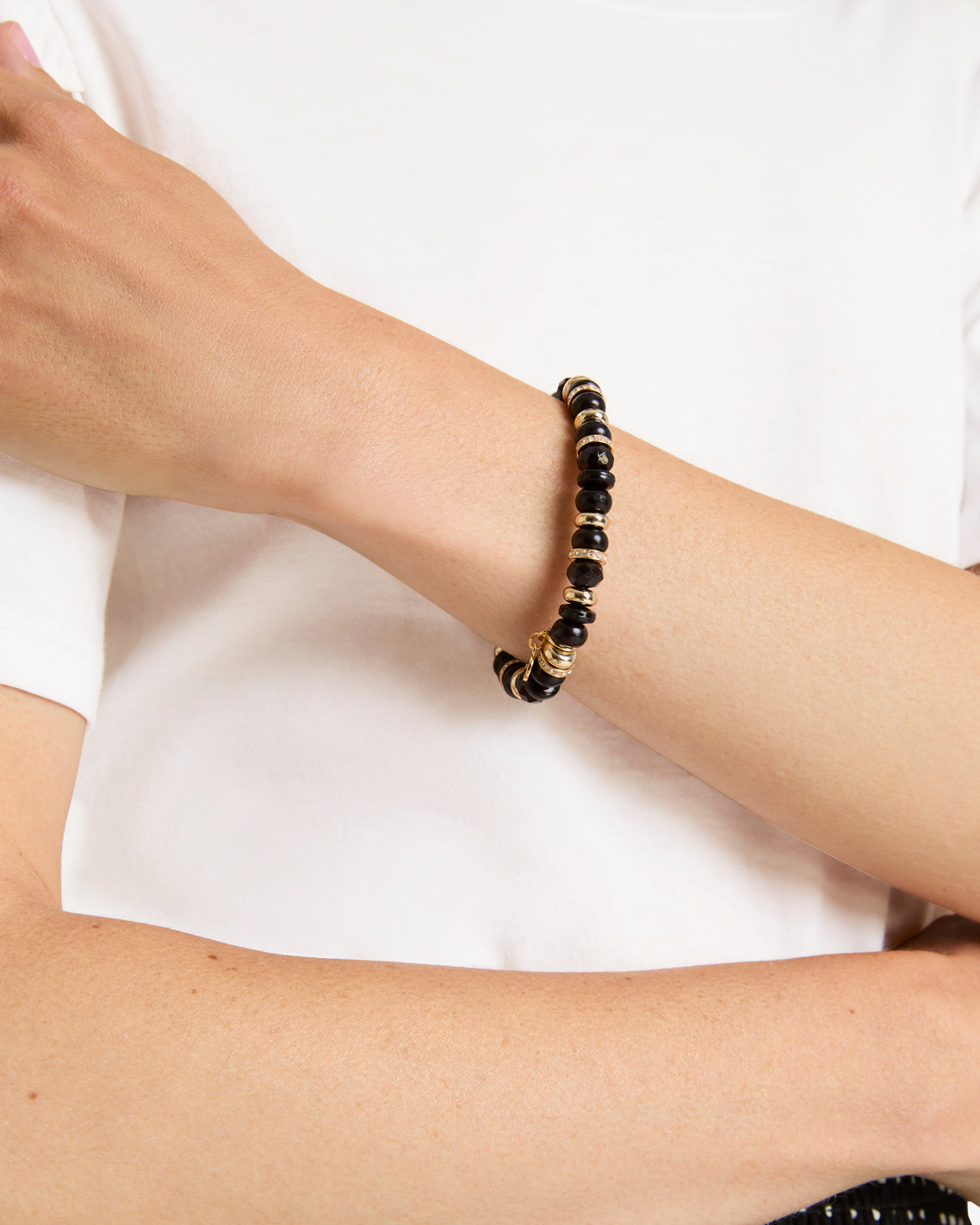 Stretch Bracelet in Black