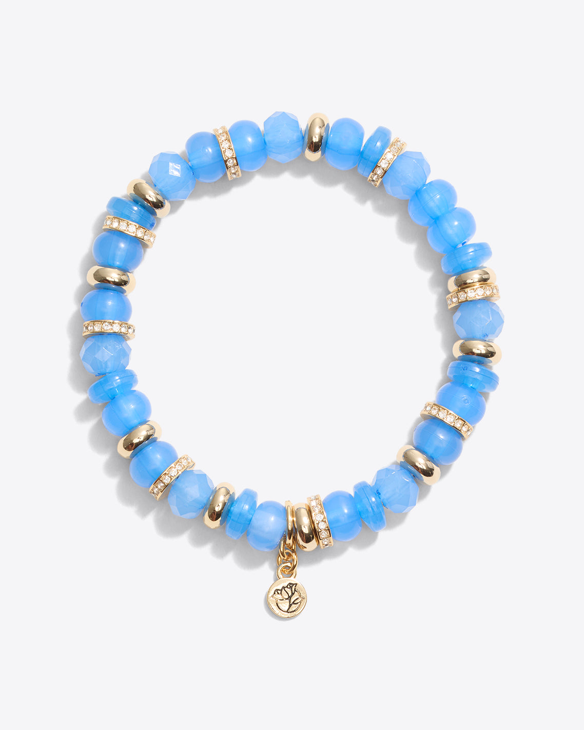 Stretch Bracelet in Light Blue