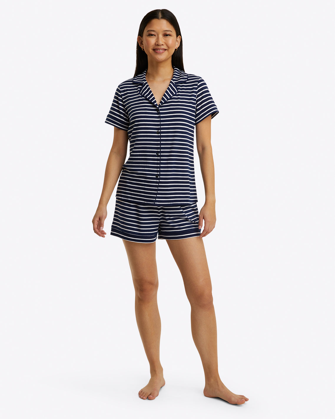 Sara Pajama Set Nautical Stripe