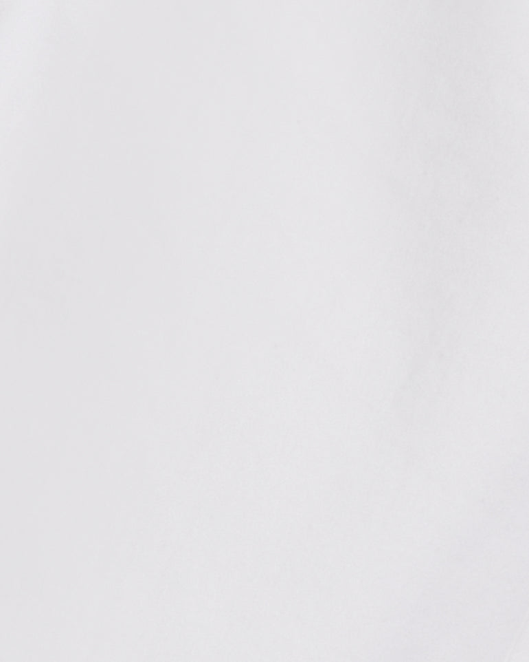 Wide Leg Jeans in White Denim