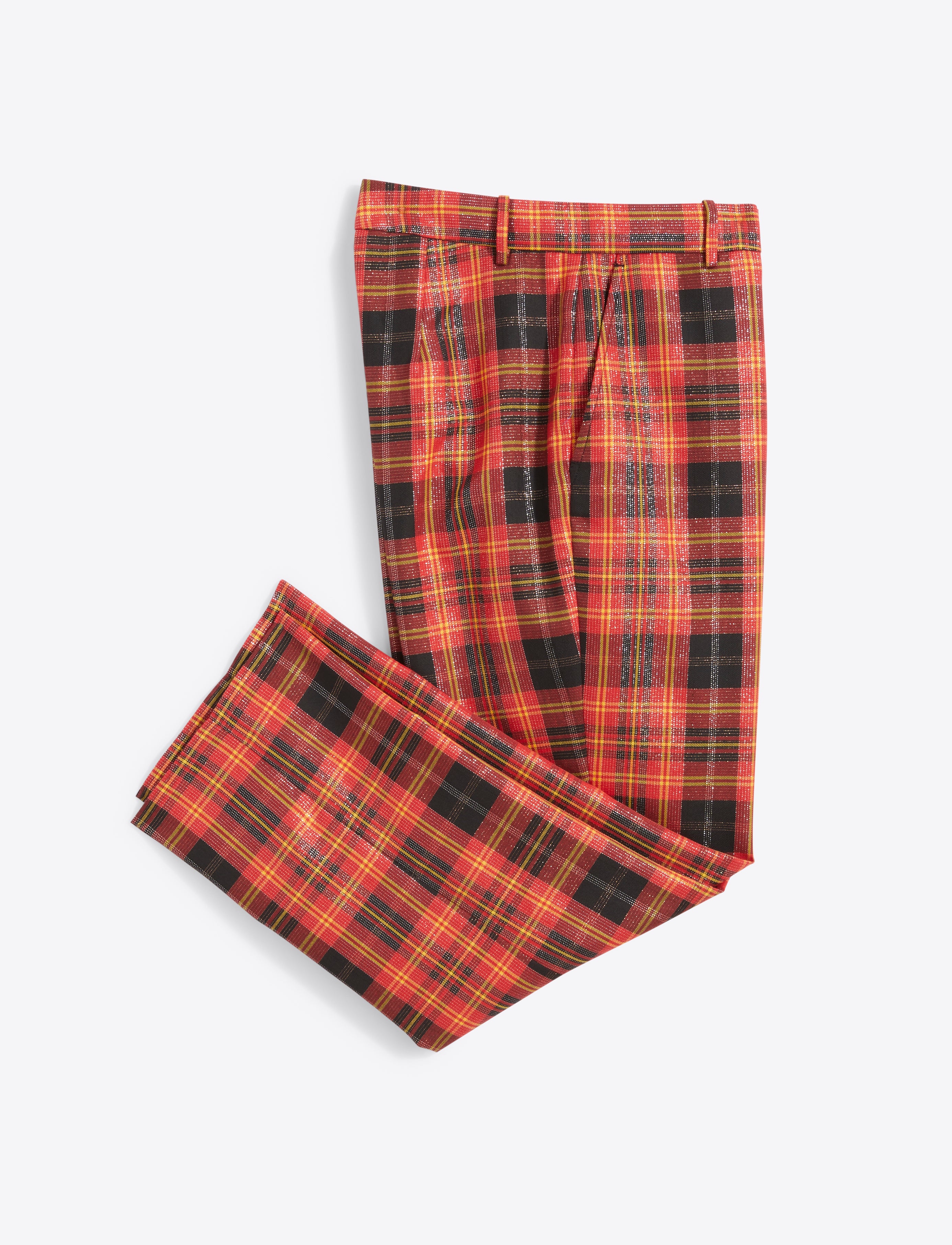 Woven Pants Caroline Shimmer Plaid