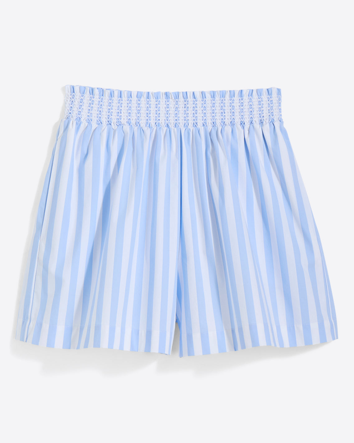 Relaxed Pull On Short in Crisp Cotton