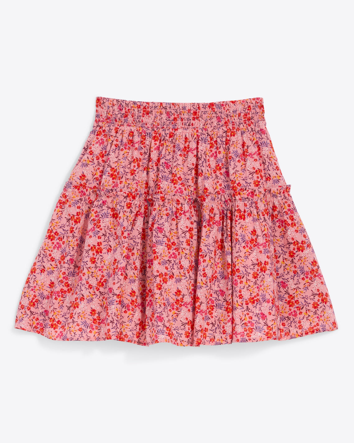 Pull On Mini Skirt blue aster