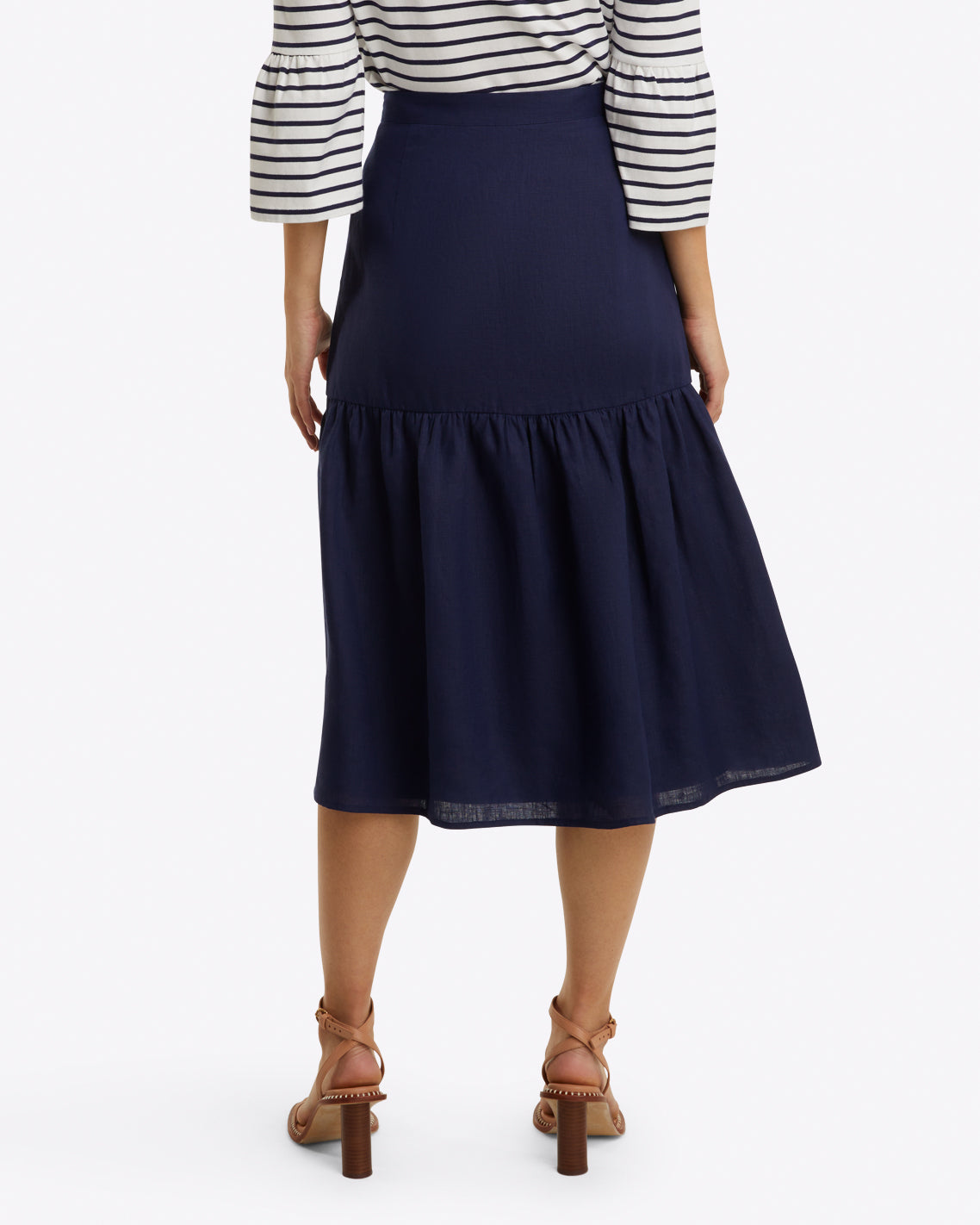 Midi Skirt in Linen