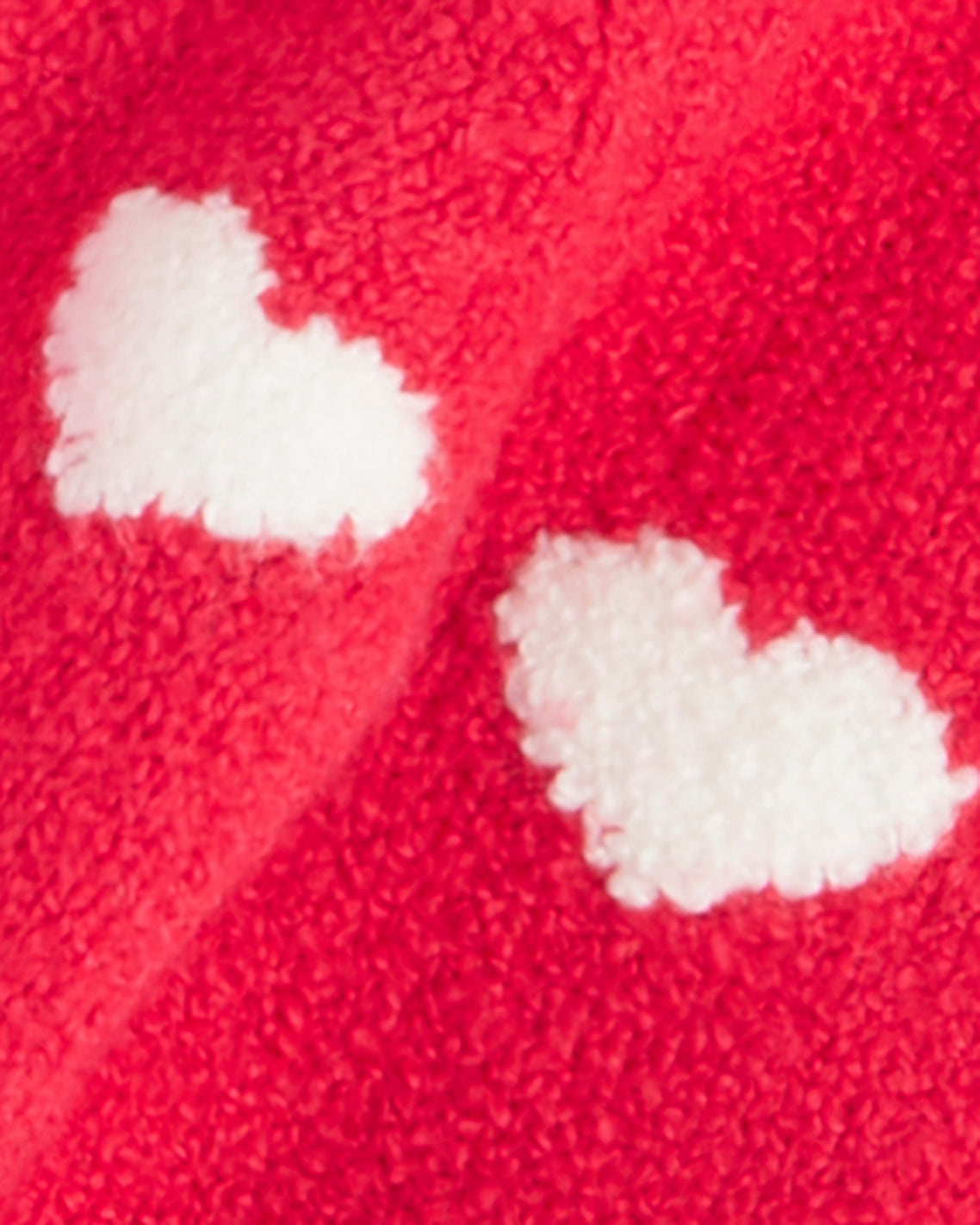 Kids Puff Sleeve Heart Sweater in Red