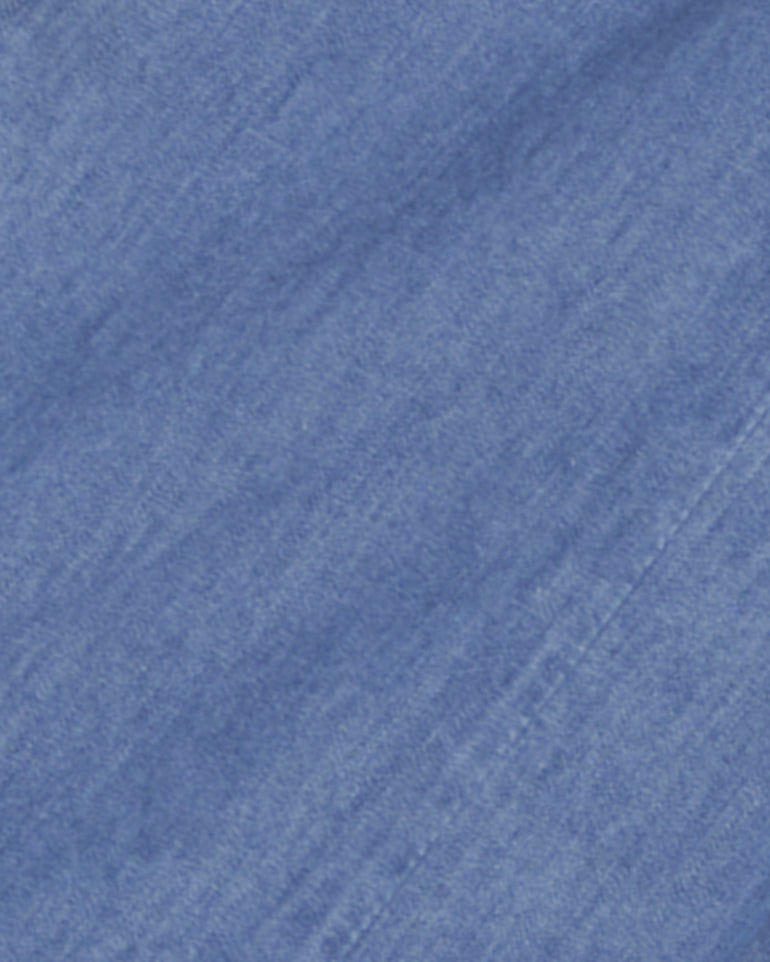 Connie Long Sleeve Top in Chambray
