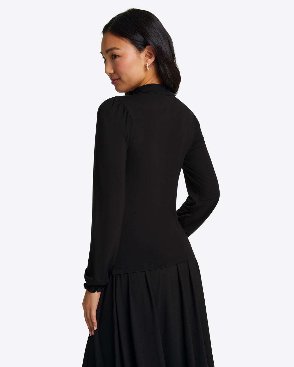 Knit Turtleneck Black