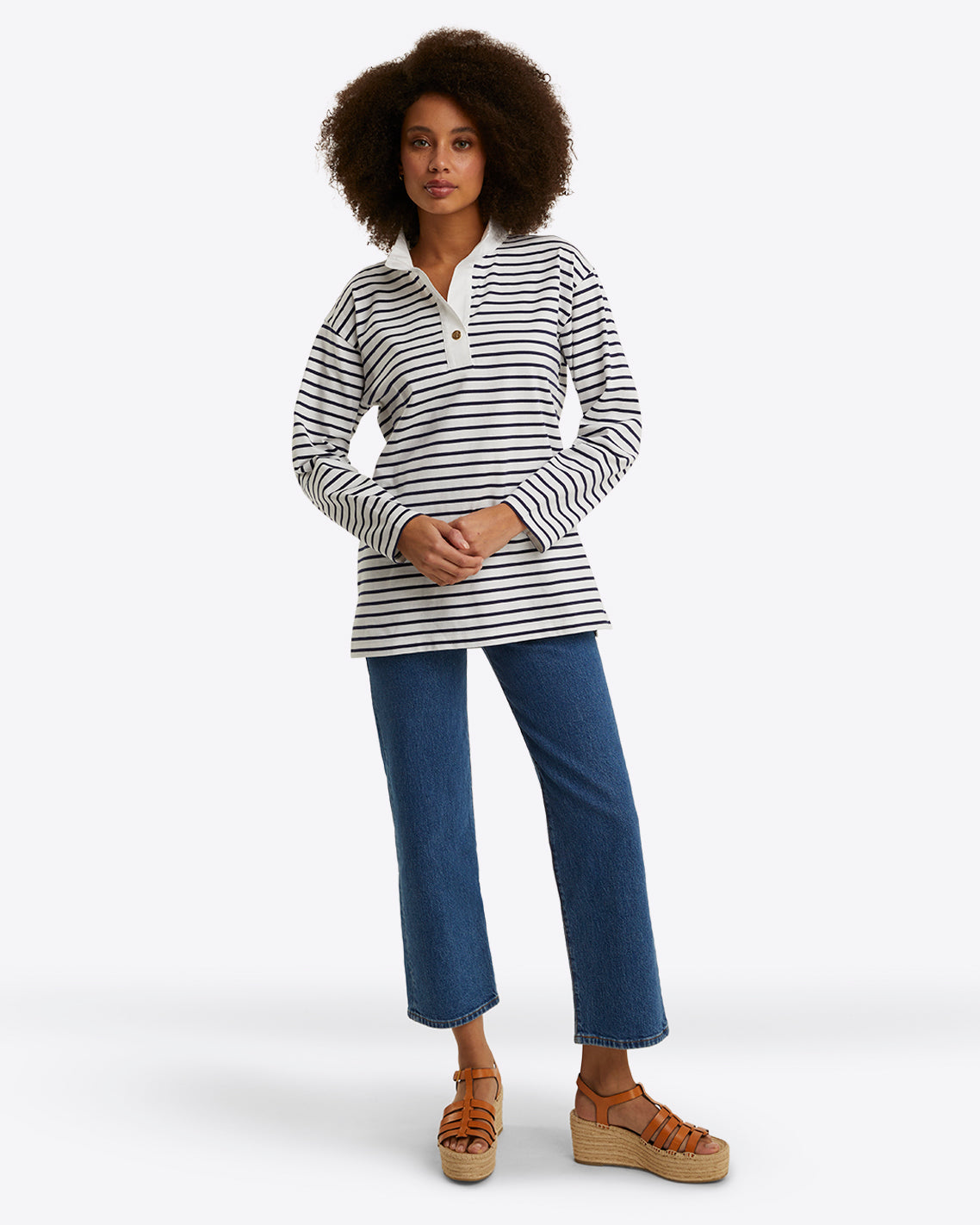 Gillian Long Sleeve Top Cotton