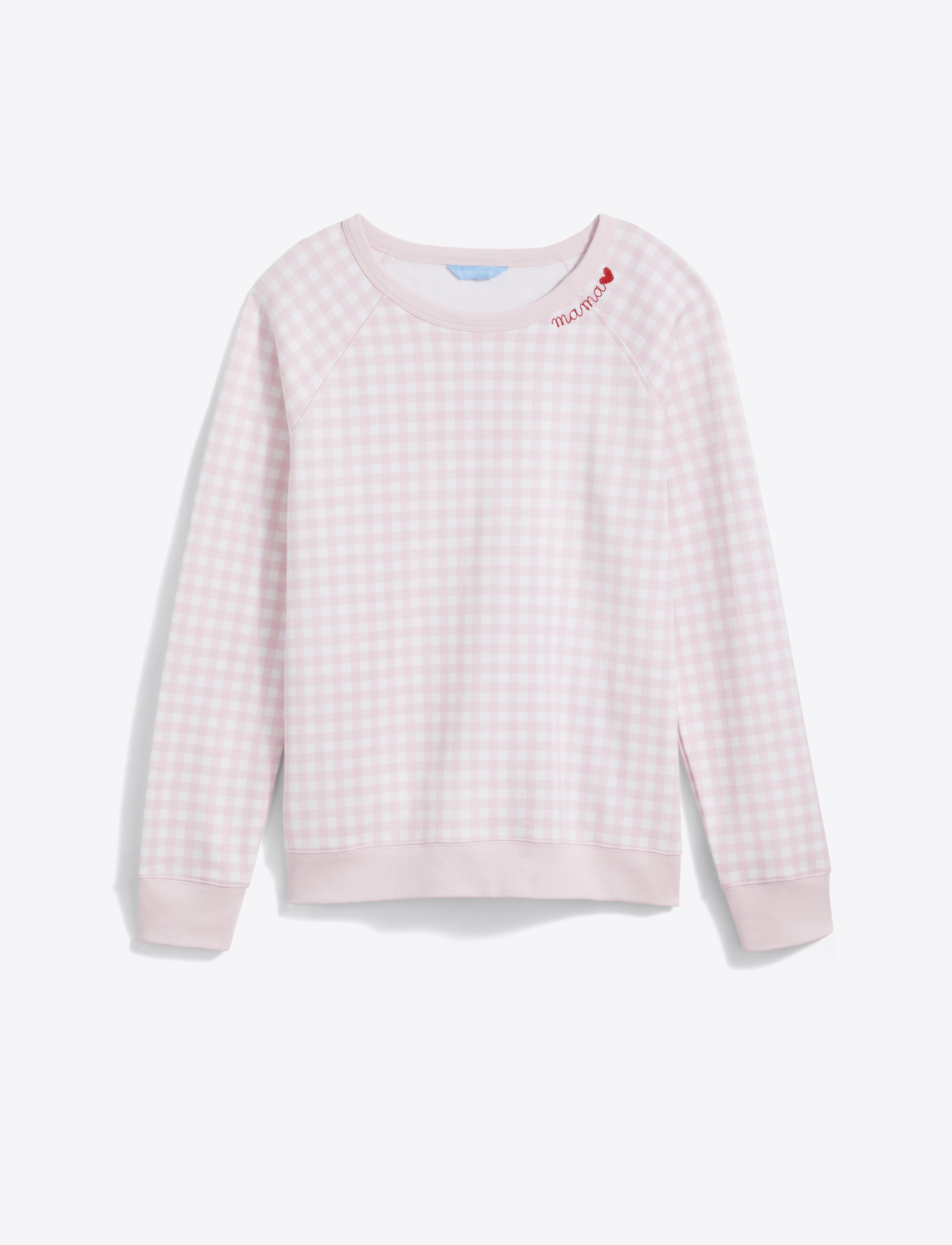 Mama Embroidered Natalie Sweatshirt Draper James