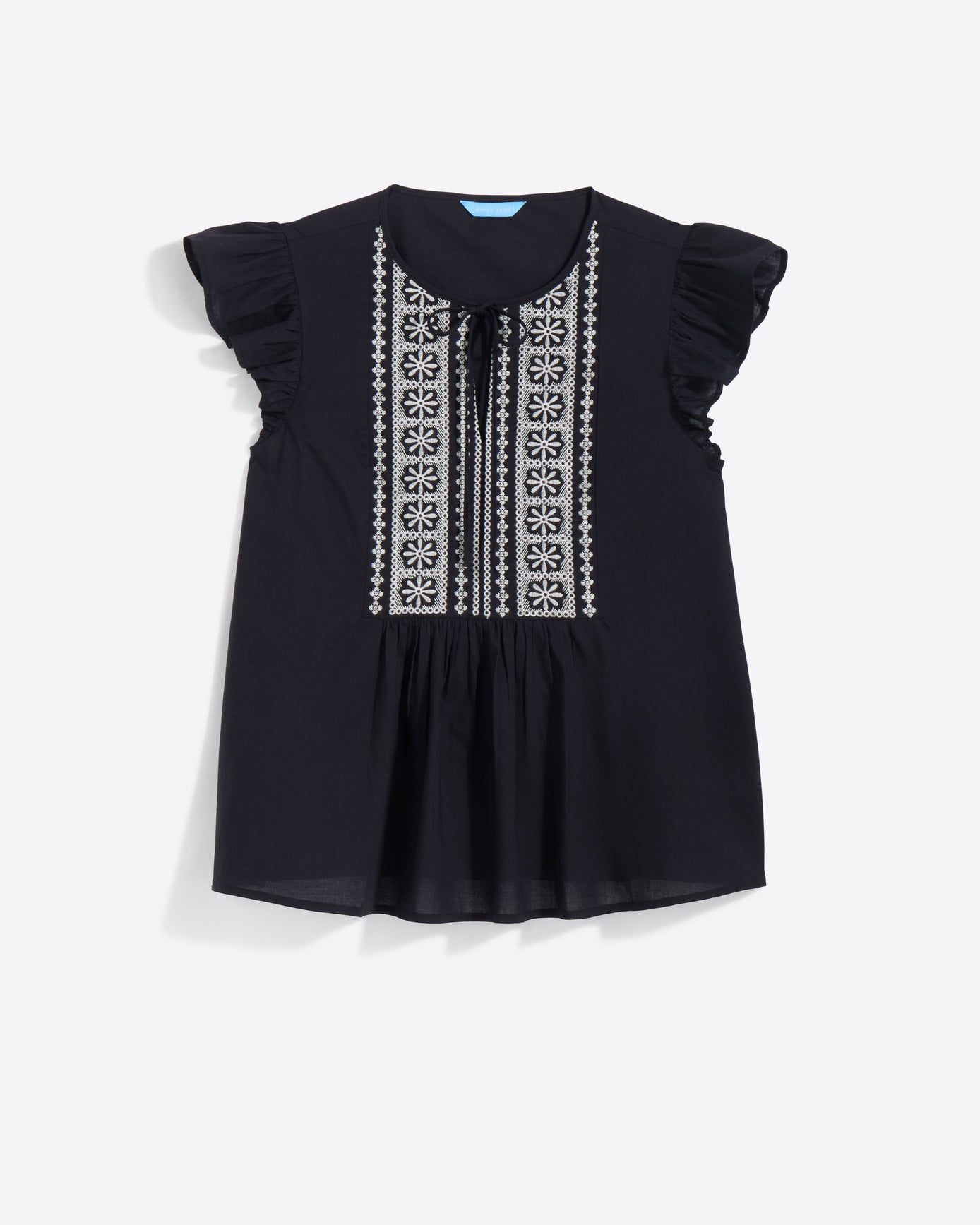 Ana Top in Embroidered Cotton